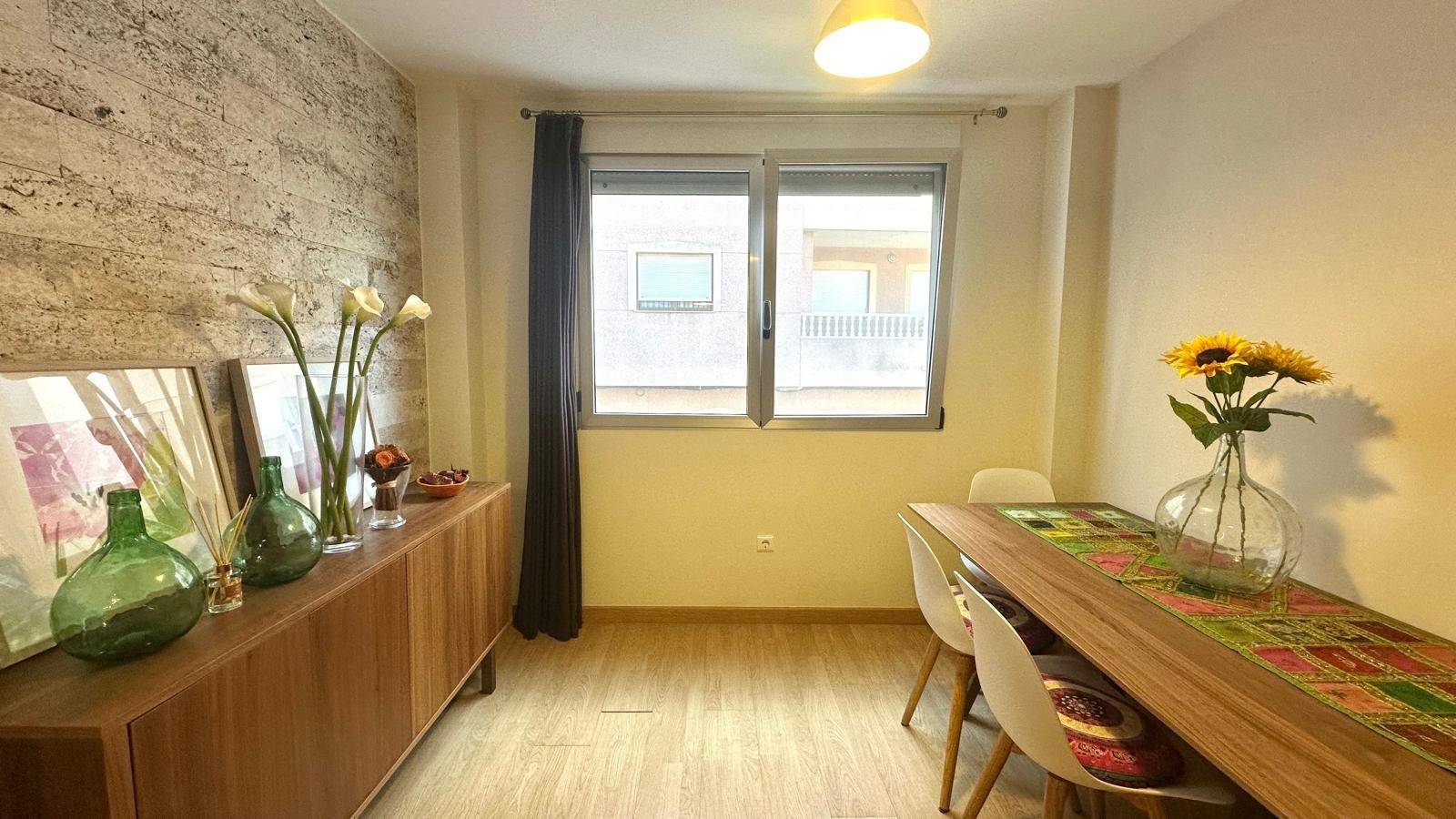 Main bedroom interior in 2-bedroom apartment, La Mata Pueblo, Torrevieja