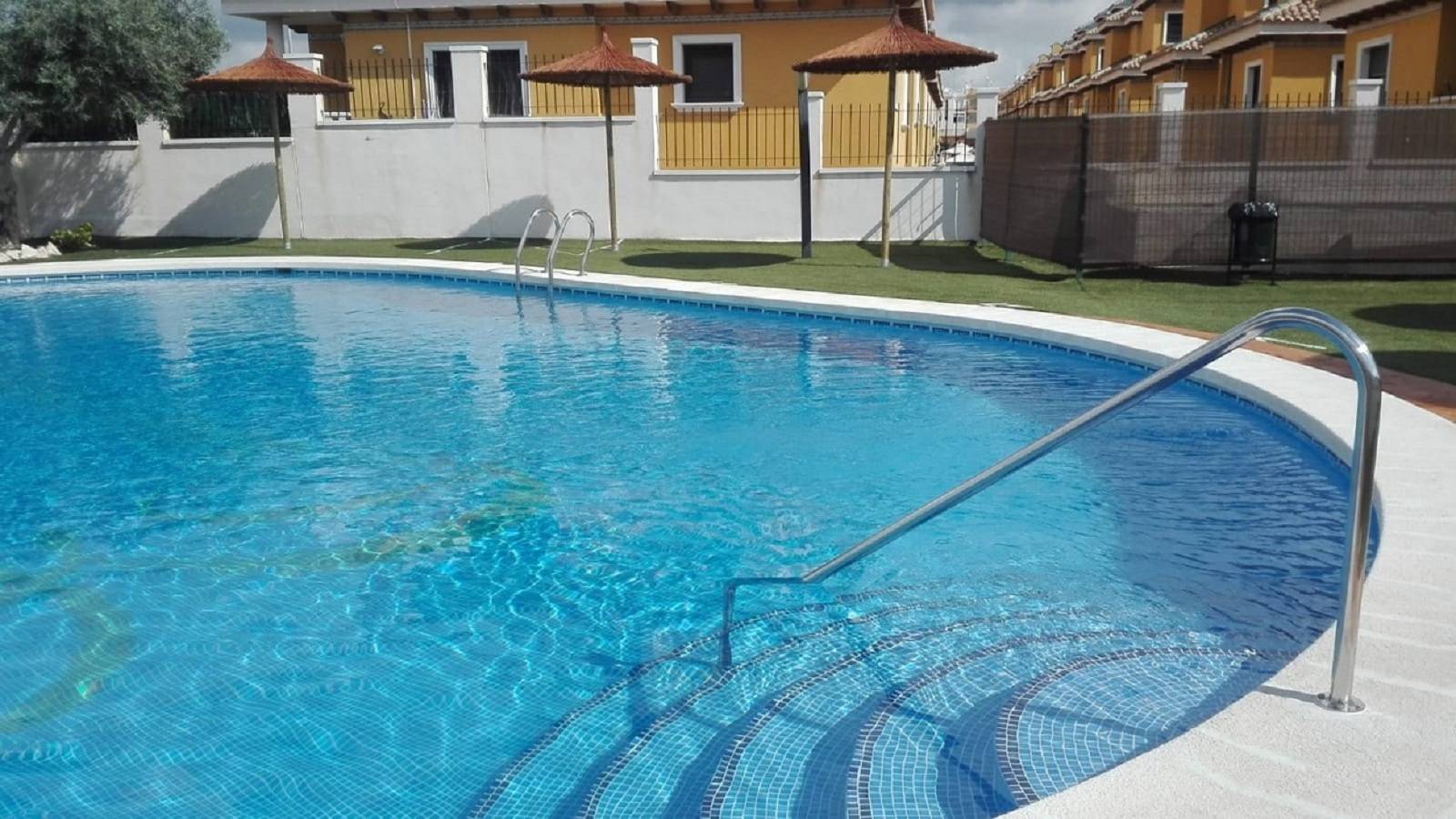 Front facade of 3-bedroom detached villa in Lo Marabú, Rojales