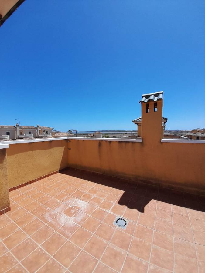 Street view of detached villa location in Lo Marabú, Rojales