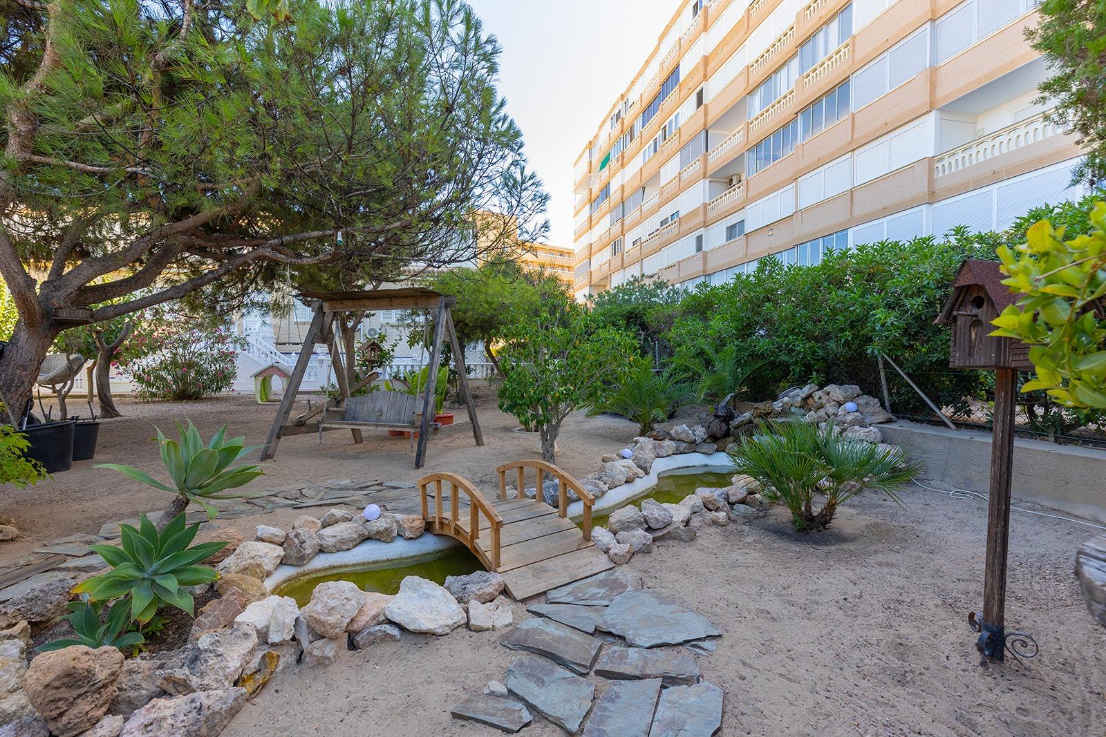 Ground-floor entrance of corner bungalow, La Mata, Torrevieja