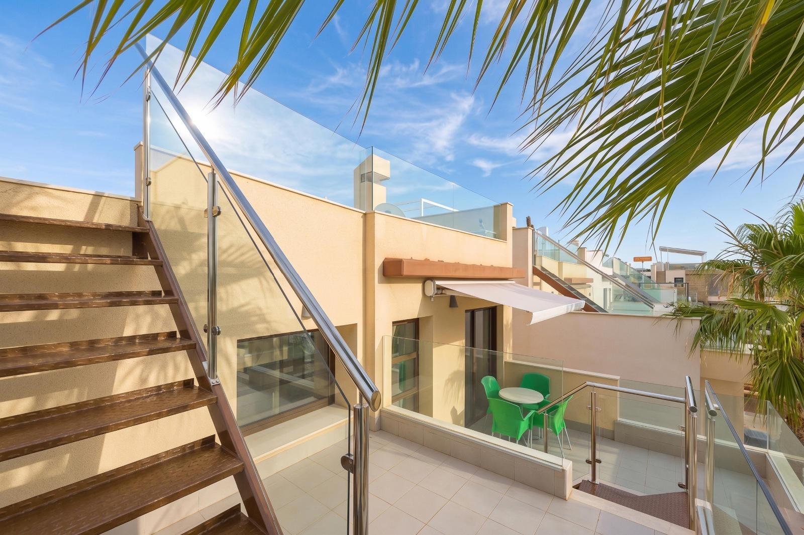 Third bedroom with window, 3-bedroom villa, Pueblo Bravo