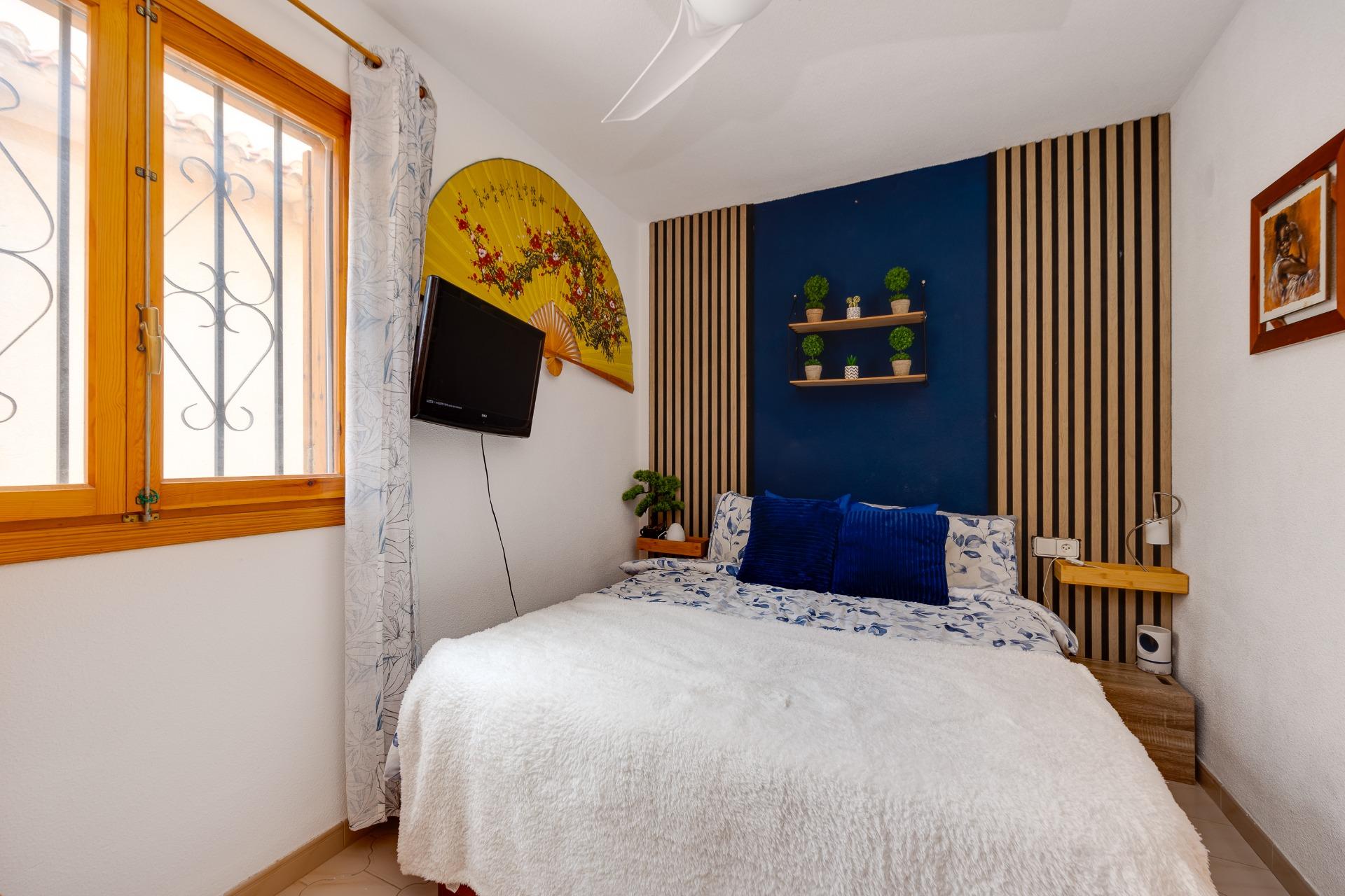 Air conditioning unit mounted in living area, La Siesta bungalow, Torrevieja