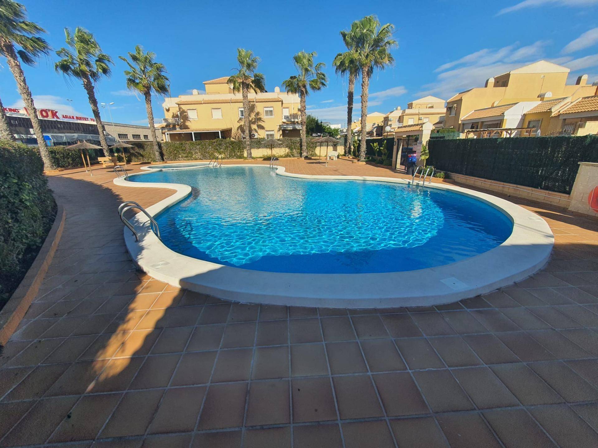 Rooftop solarium with outdoor seating, Lo Marabú villa, Rojales
