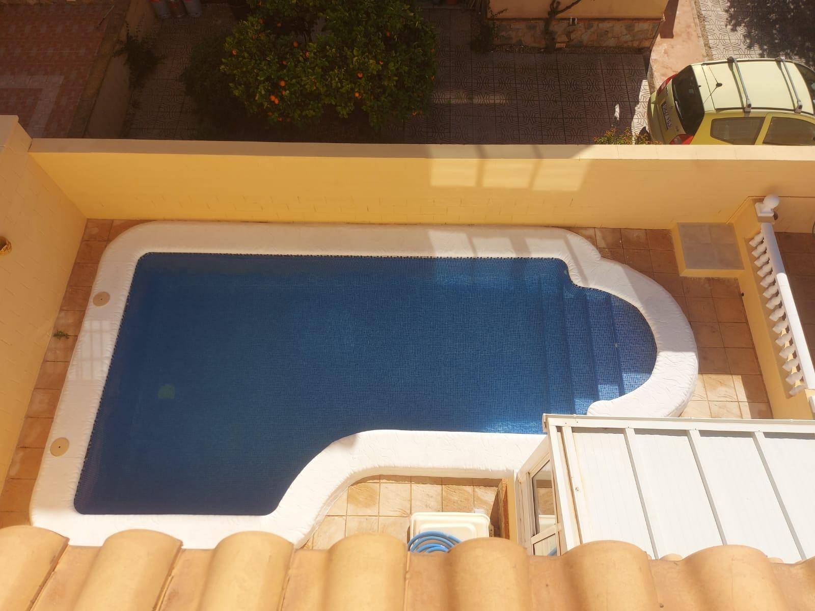 Ground-floor living and dining room with natural light, villa in Lo Marabú, Rojales