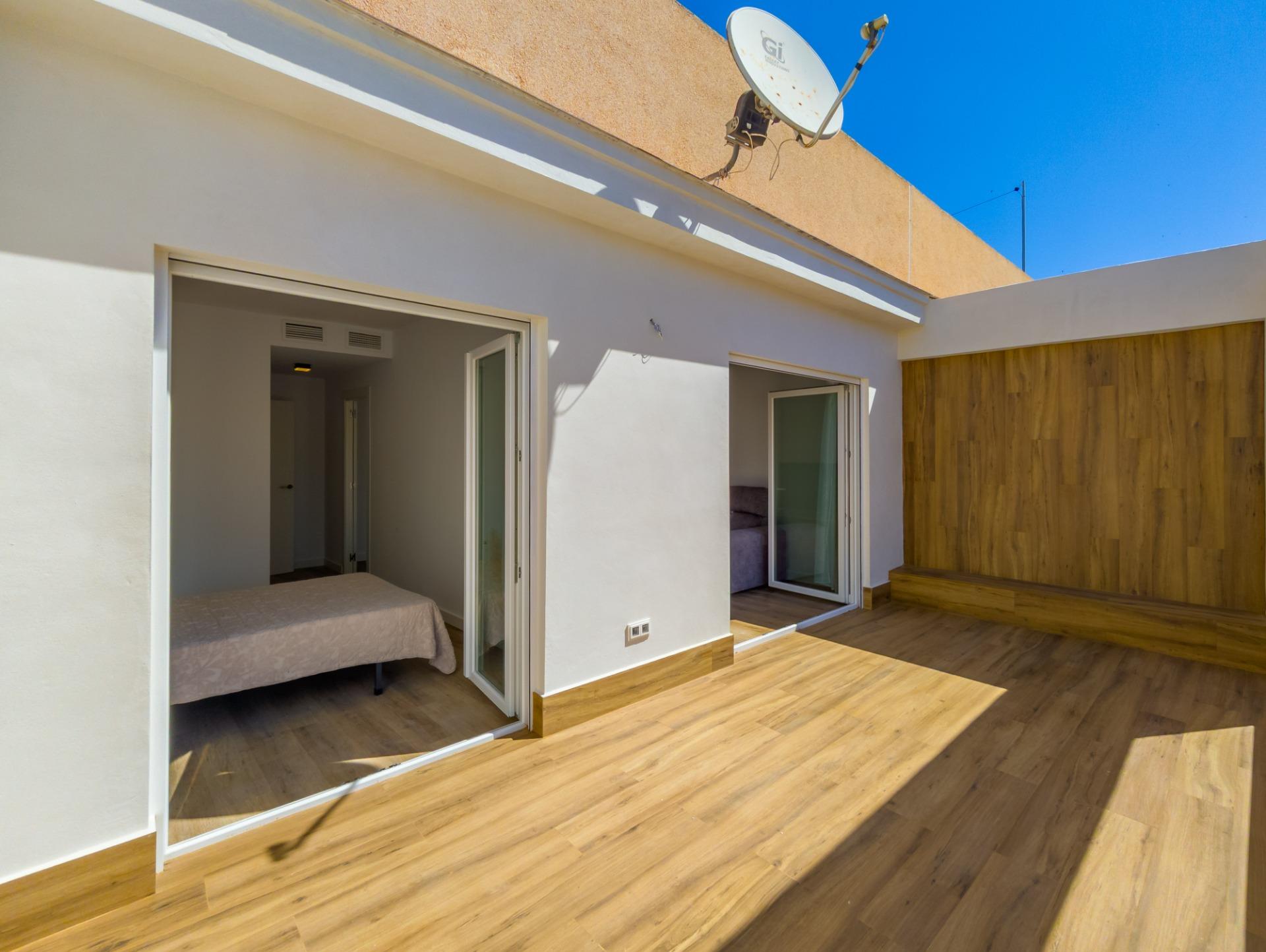 Balcony view towards the sea, apartment in Playa del Cura, Torrevieja