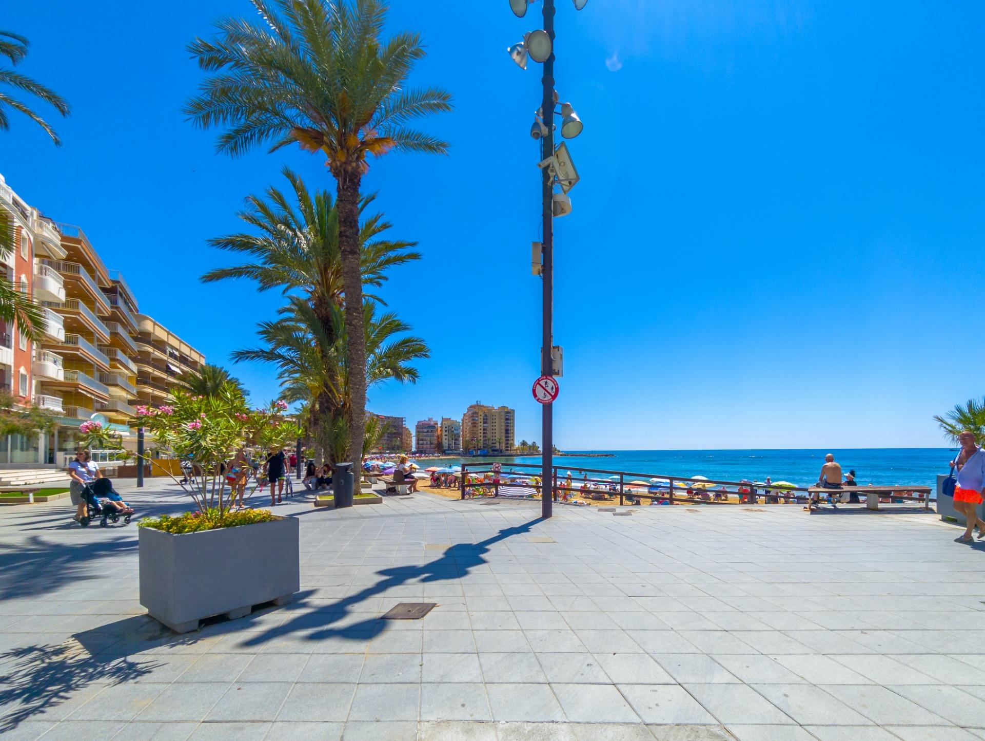 Living room seating area, furnished apartment, Playa del Cura, Torrevieja
