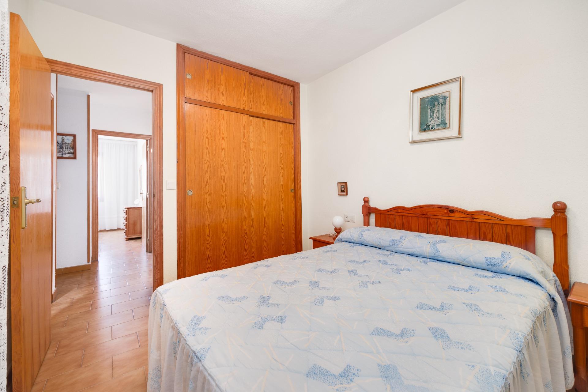 Bedroom window showing west-facing outlook, Playa de los Locos