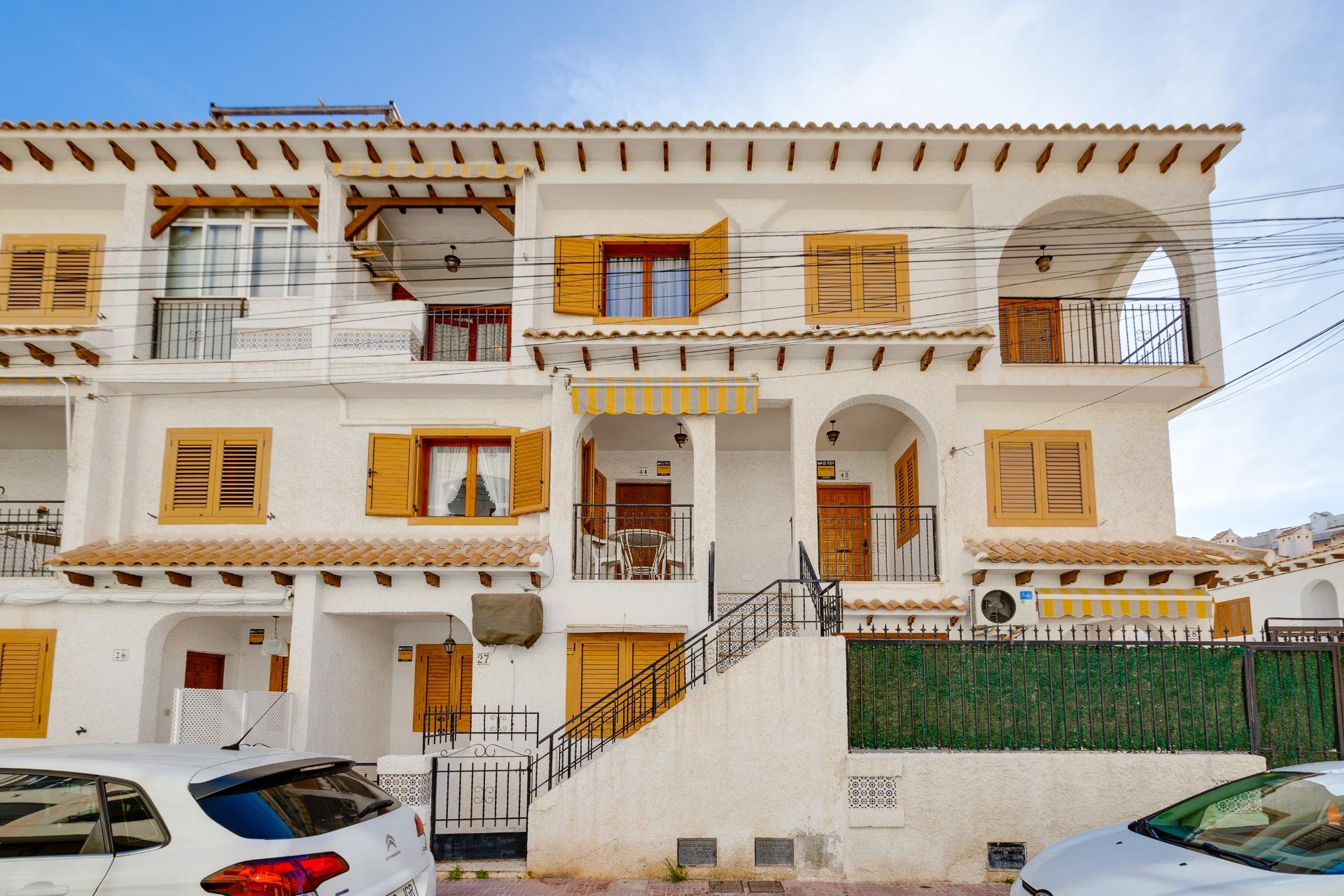 Street view outside gated complex, Playa de los Locos, Torrevieja