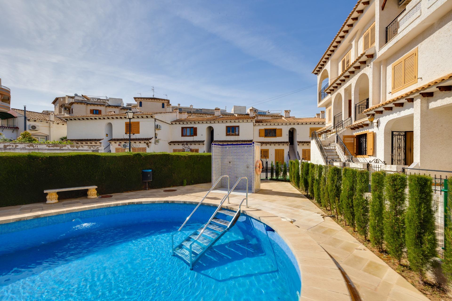 Bedroom furniture and floor detail, Playa de los Locos, Torrevieja