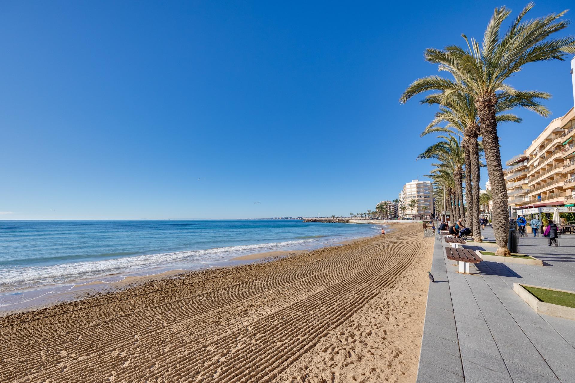 Rooftop solarium with low perimeter wall, Playa de los Locos