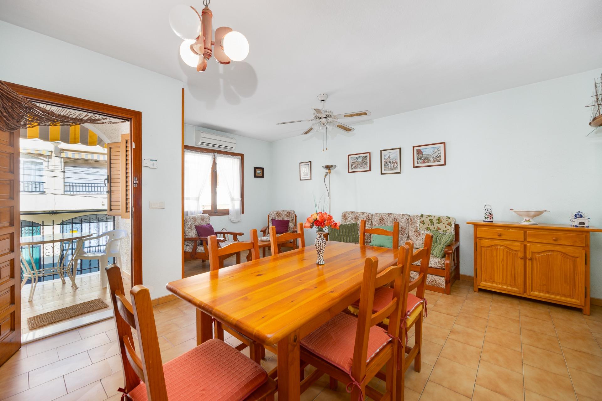 Bathroom with shower in 3-bedroom bungalow, Playa de los Locos