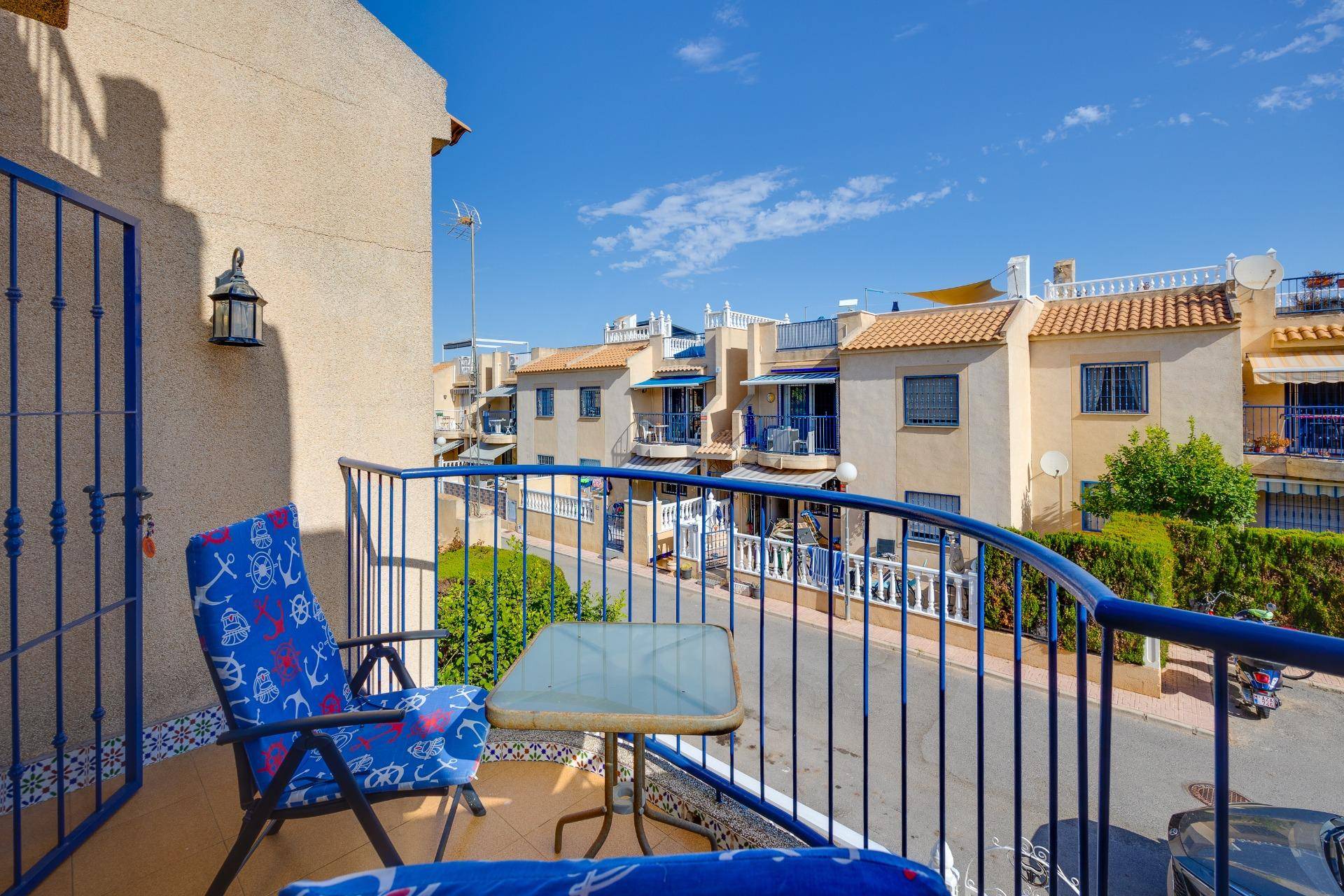Solarium terrace with open sky view, El Chaparral bungalow