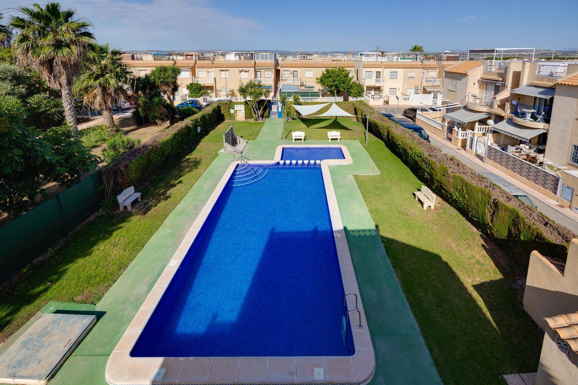 Hallway of top-floor bungalow, El Chaparral, Torrevieja