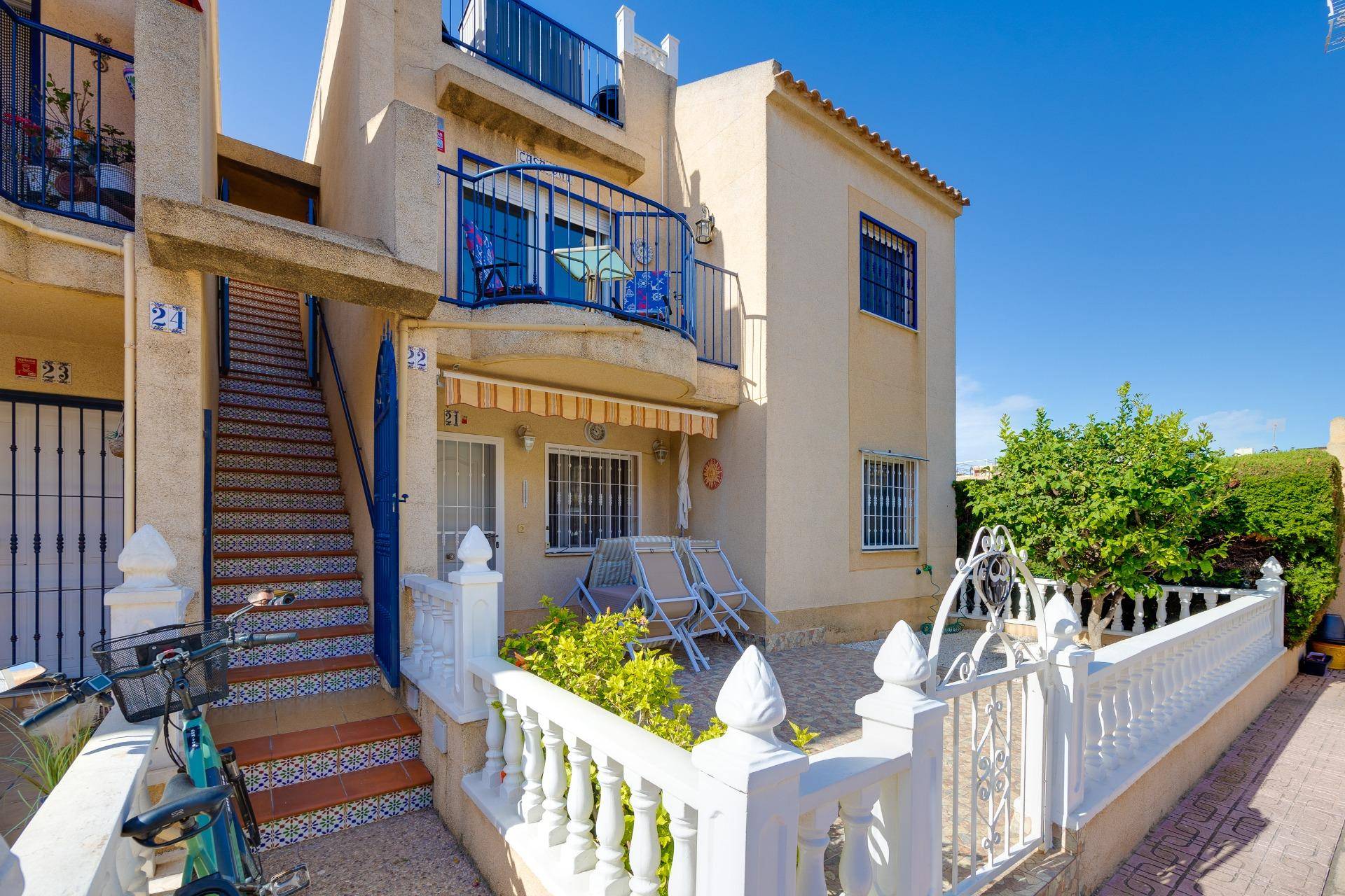 Aerial view of El Chaparral residential area, Torrevieja