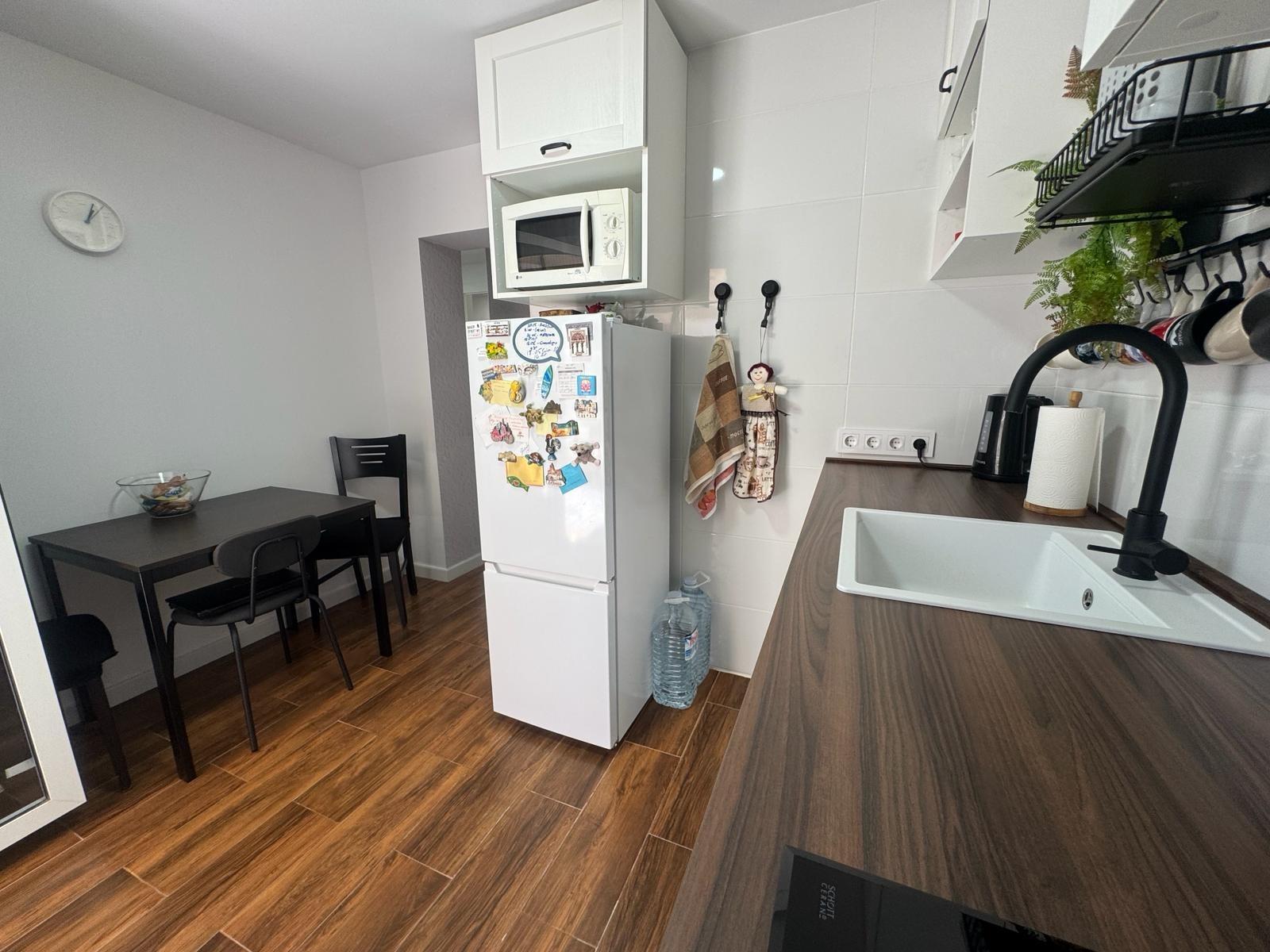 Terrace seating area, 1-bedroom townhouse, La Siesta, Torrevieja