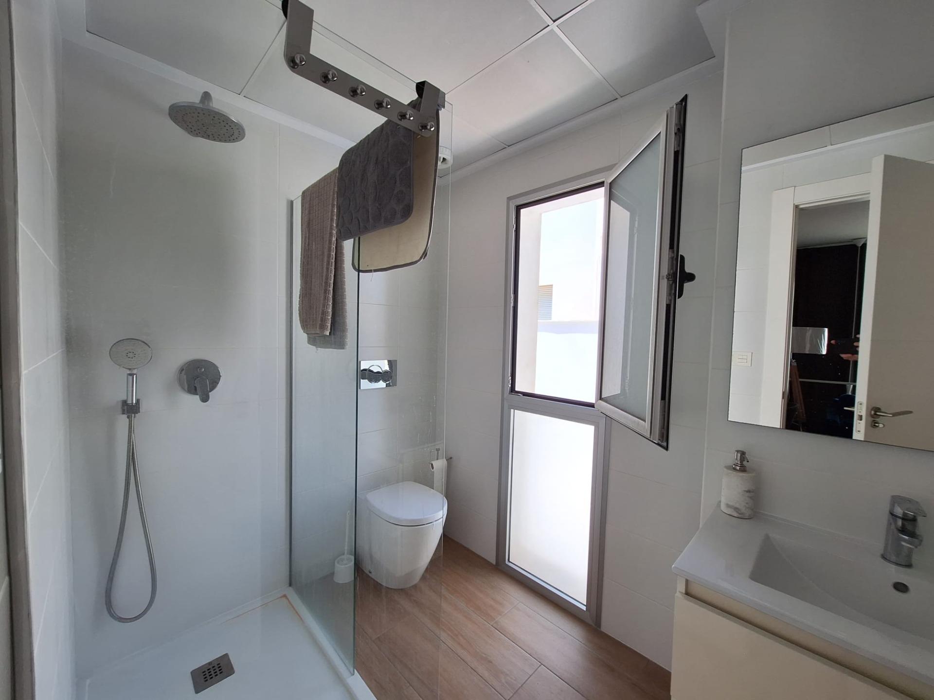 Balcony with exterior view at 3-bedroom villa, Los Frutales, Torrevieja