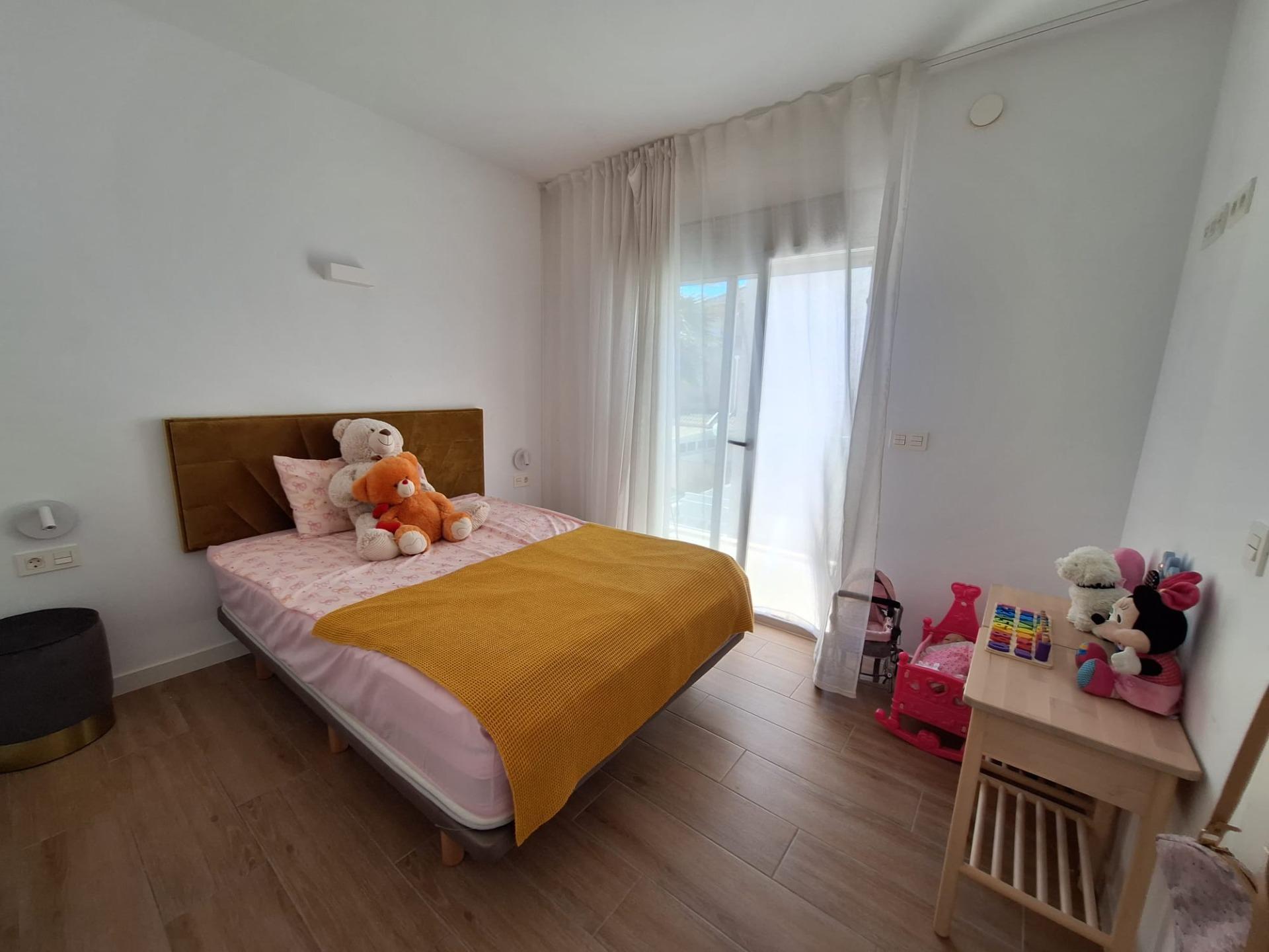 Elevated view of villa plot and garden, Los Frutales, Torrevieja
