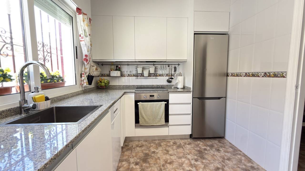 Communal pool in gated community, La Zenia, Orihuela Costa