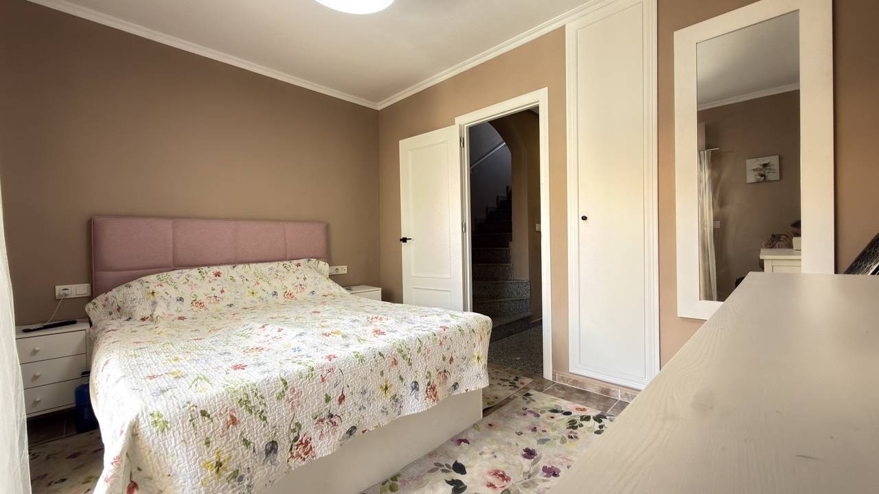 Ground-floor interior looking toward kitchen, La Zenia villa