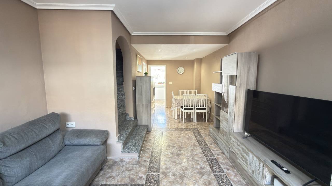 First-floor family bathroom in 3-bedroom villa, La Zenia