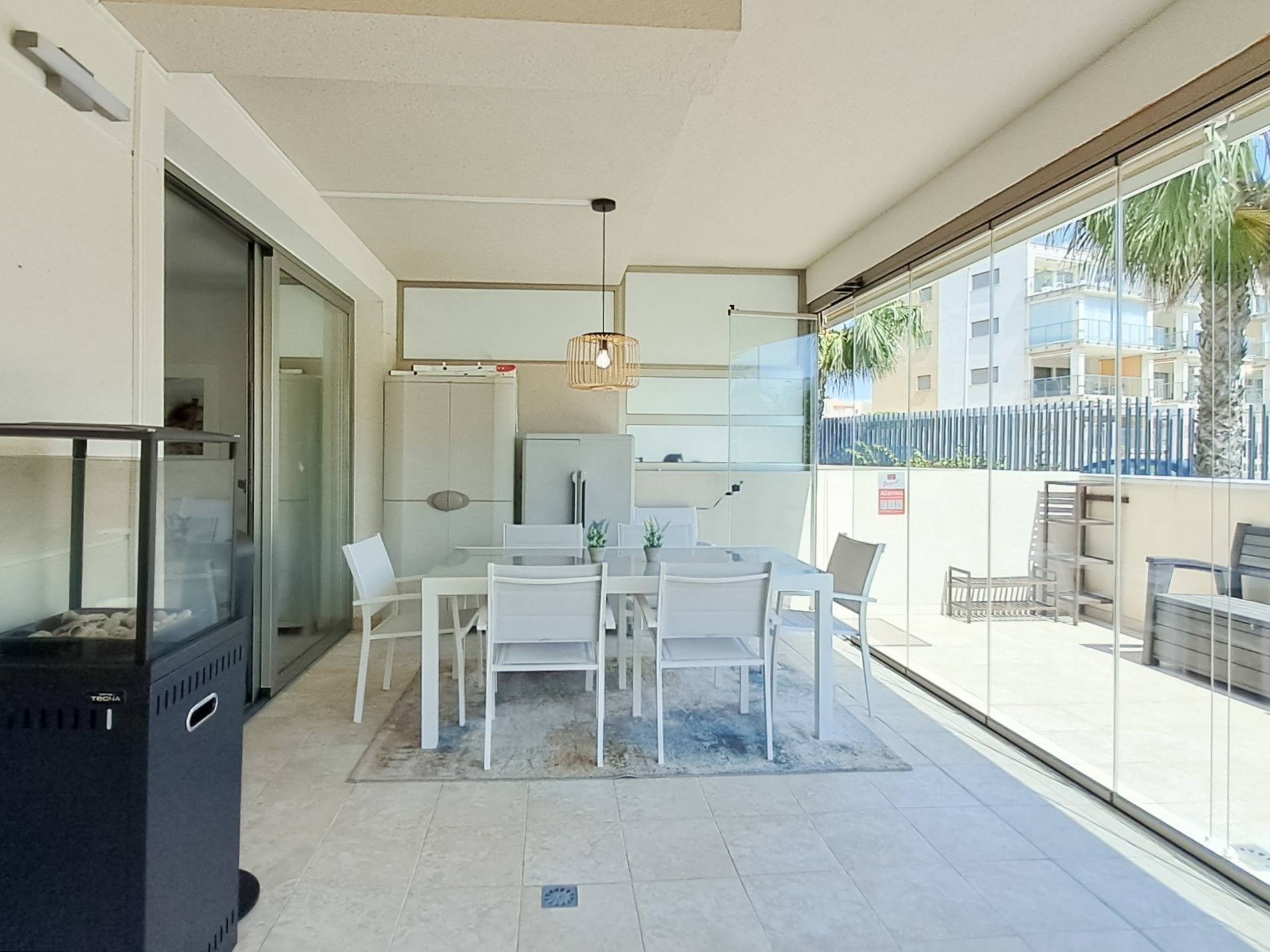 Private garden area adjacent to corner apartment, Green Hills, Los Dolses