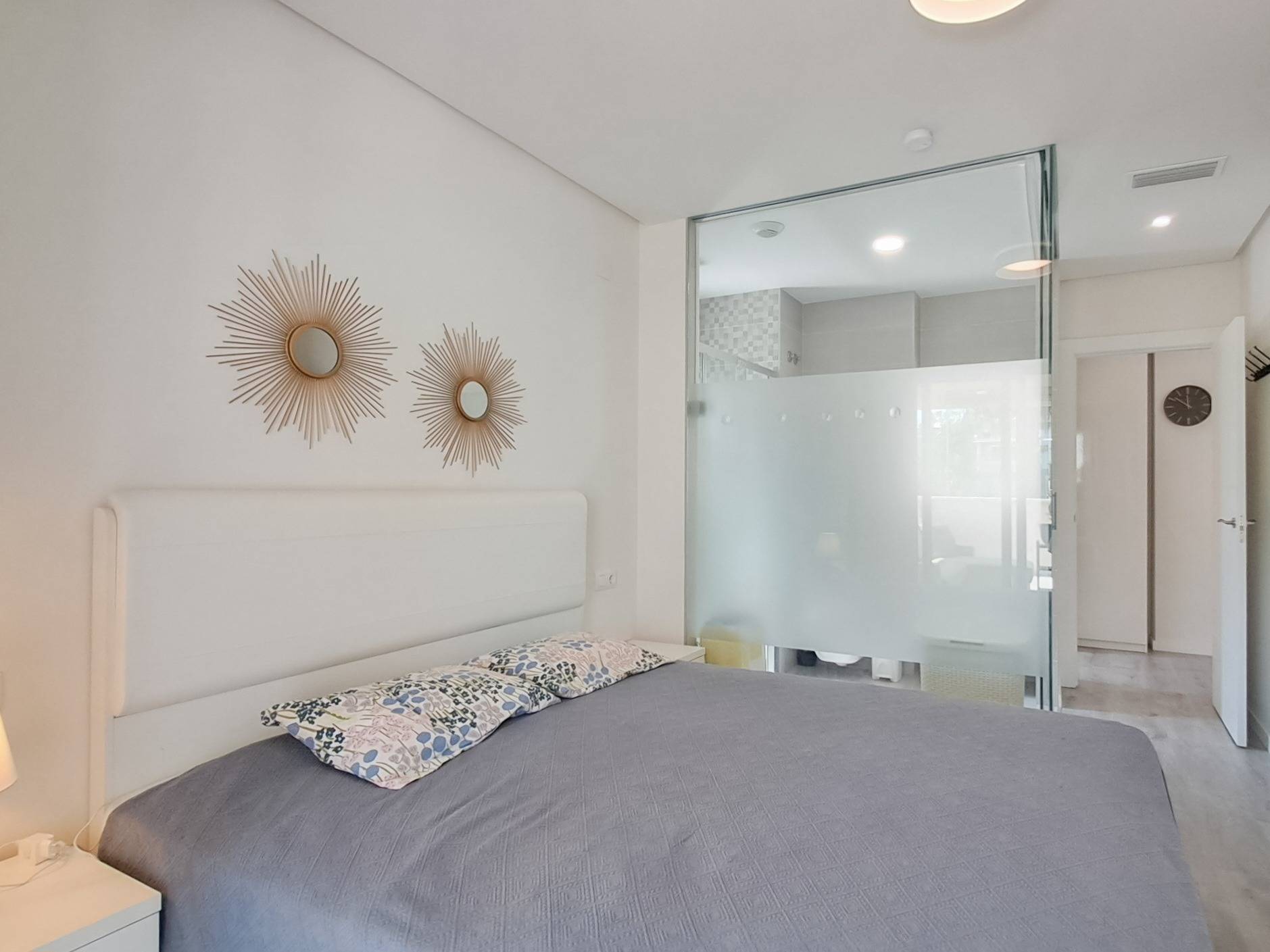 Master bedroom interior, 3-bedroom apartment, Los Dolses