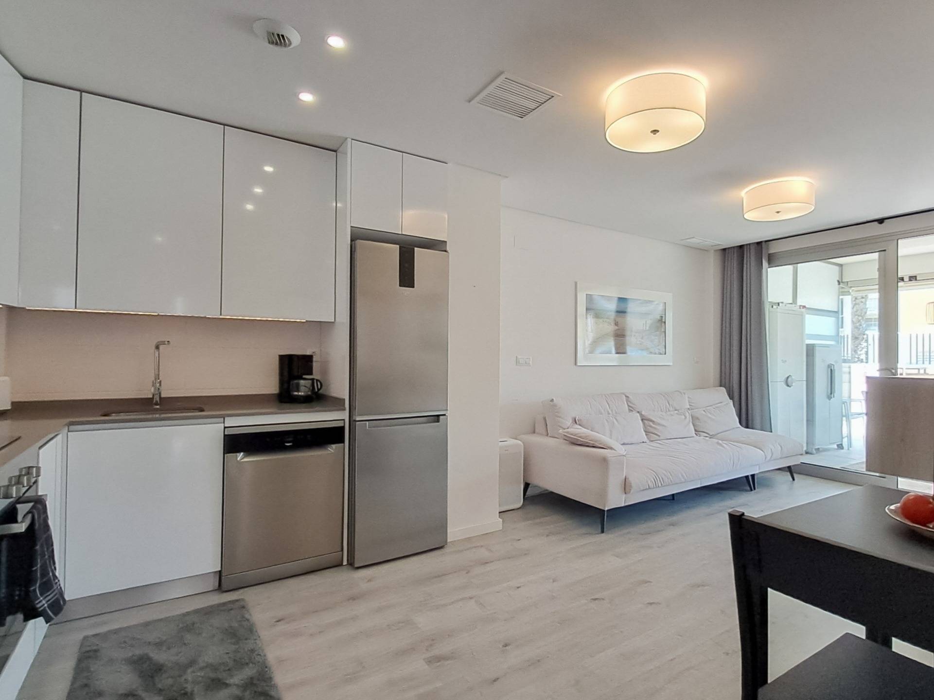 Hallway and internal doors, 3-bedroom apartment, Green Hills