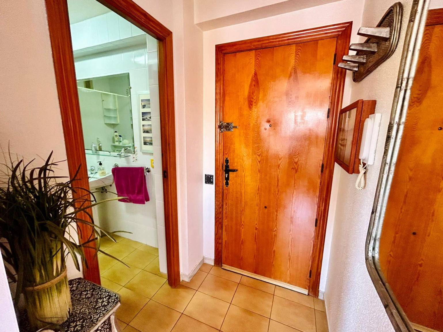 Bathroom shower in 1-bedroom apartment, La Veleta, Torrevieja