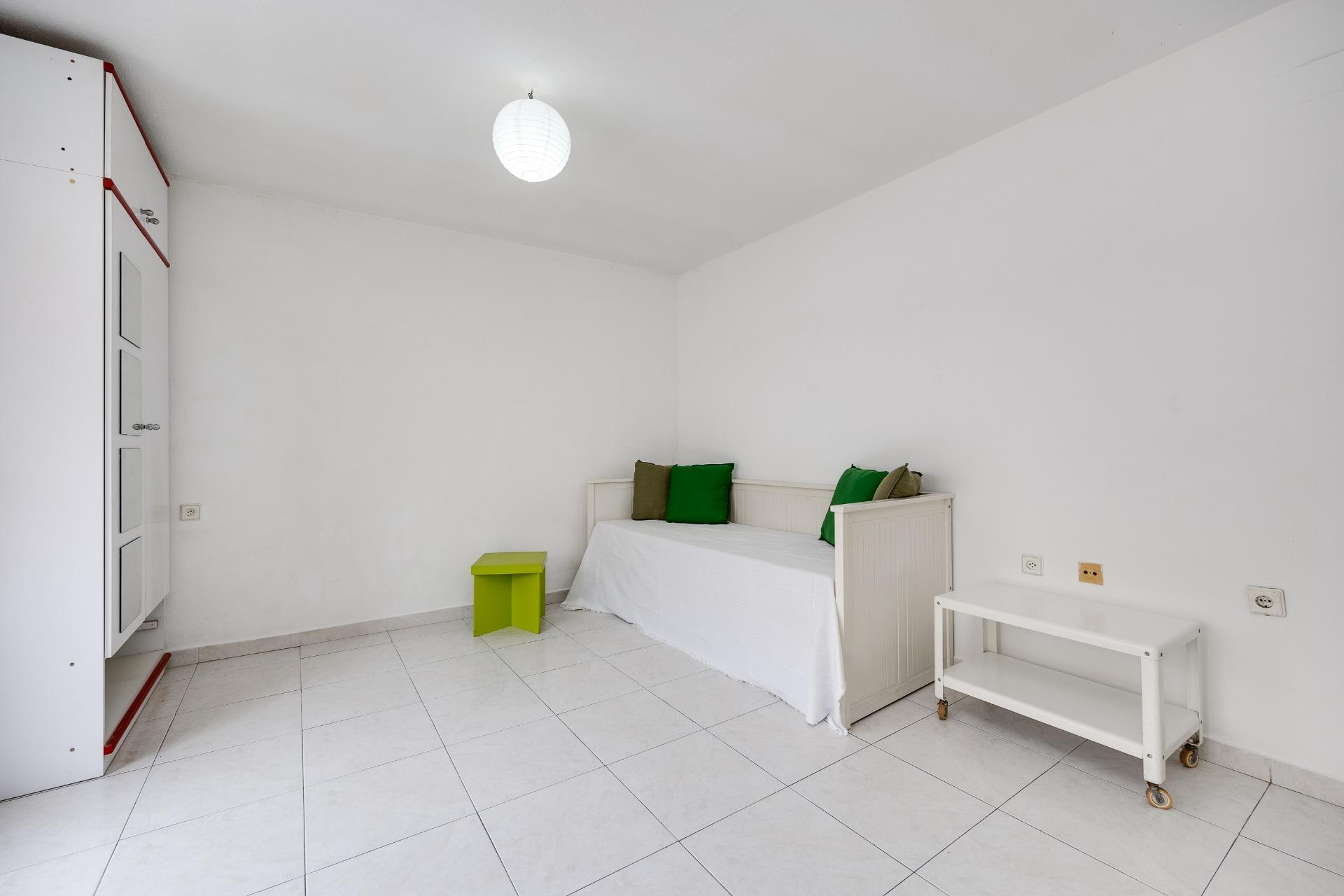 East-facing window showing natural light in studio, Habaneras, Torrevieja