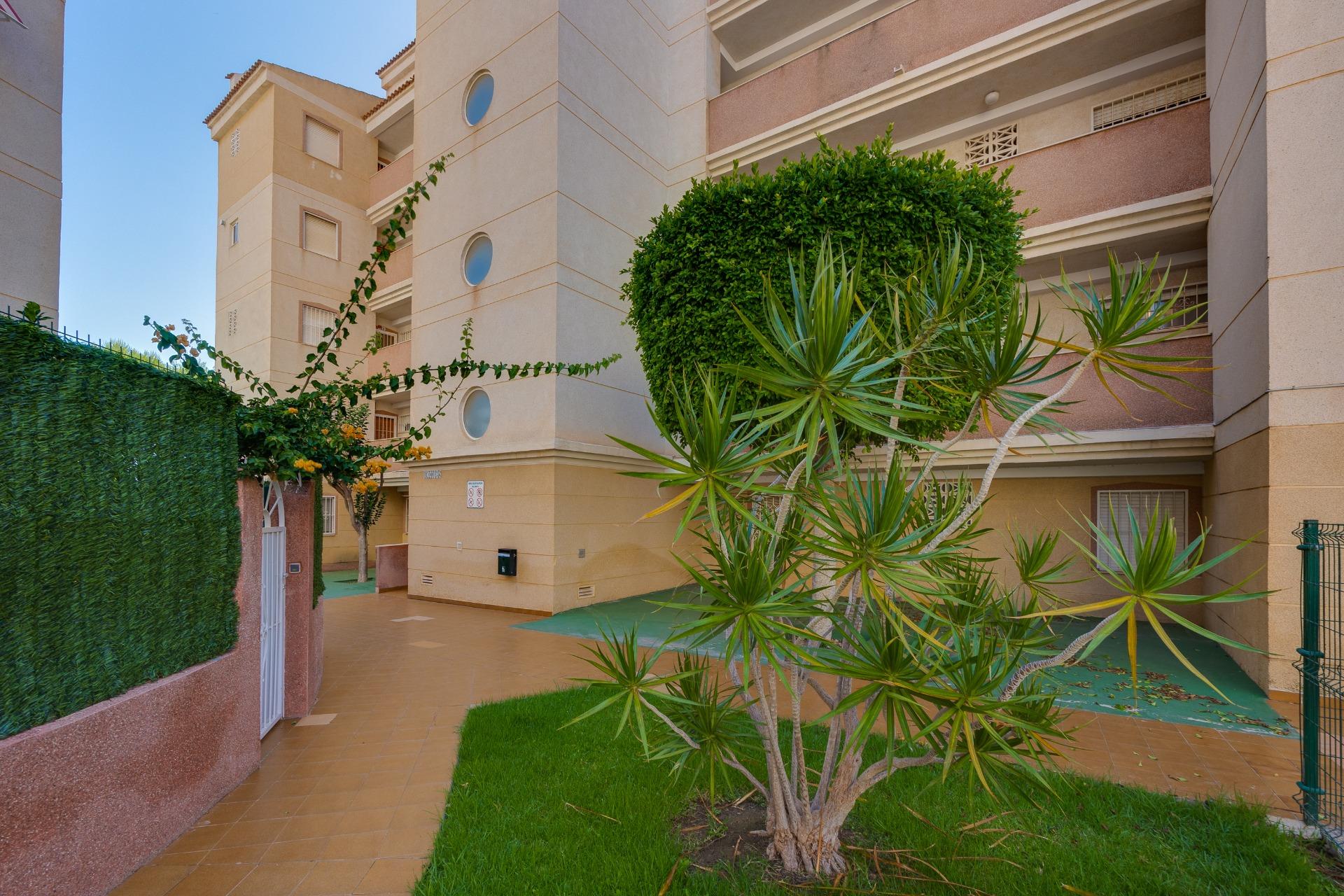 Lift interior in five-storey apartment block, Calas Blanca, Torrevieja
