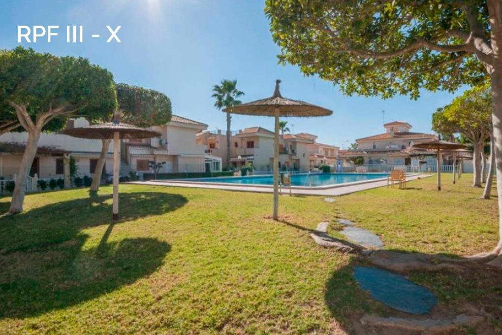 Additional exterior view of townhouse frontage, Playa Flamenca