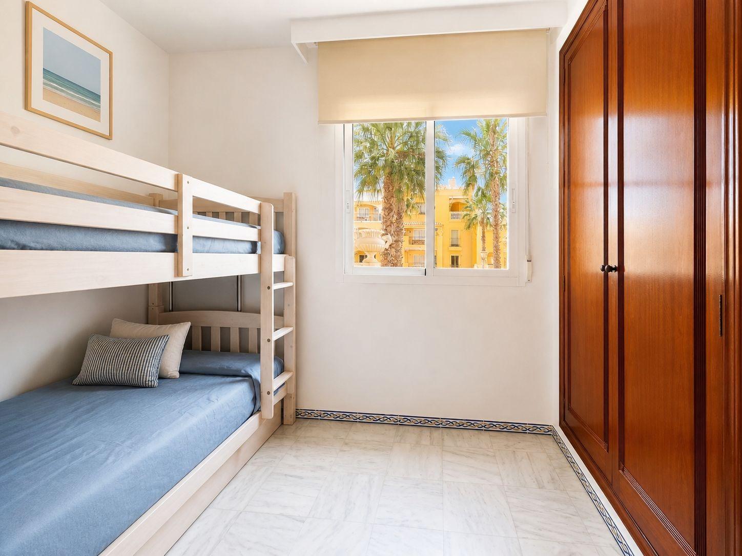 Second bedroom with single bed in 3-bedroom apartment, Los Frutales, Torrevieja