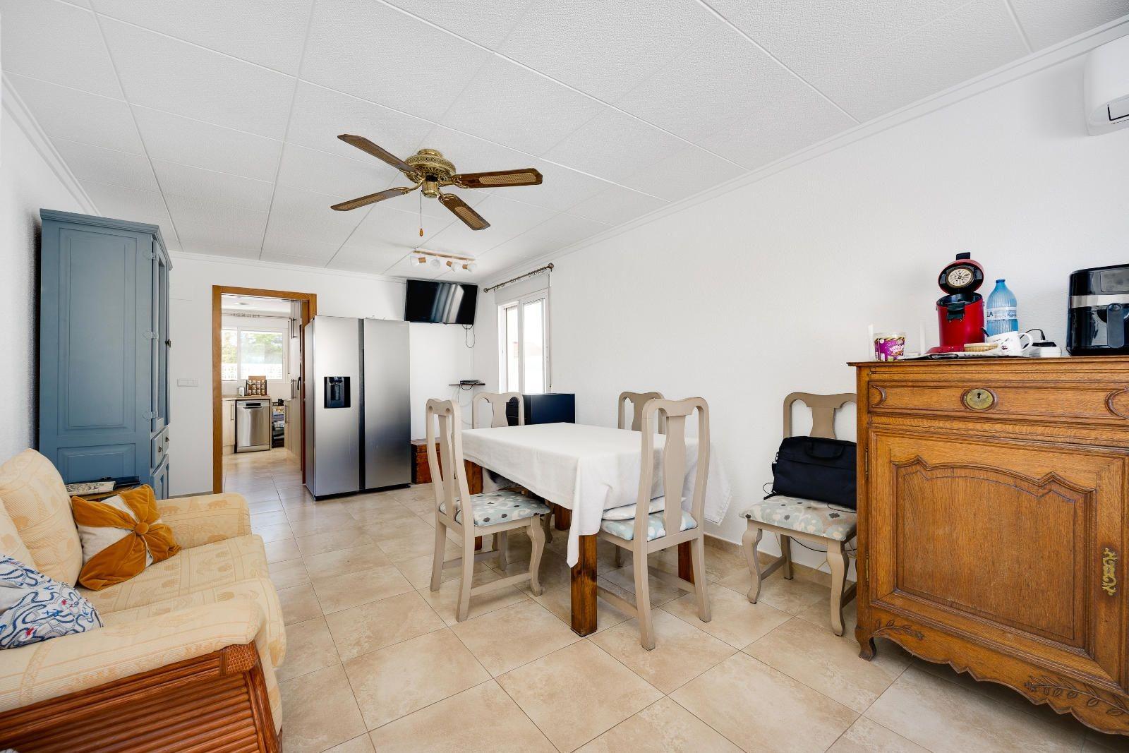 Basement interior with ceiling height visible, 3-bedroom villa, La Marina