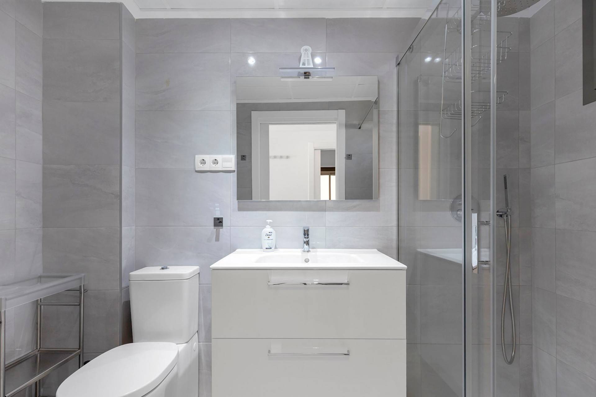 Kitchen worktop with appliances, 2-bedroom apartment in Los Dolses