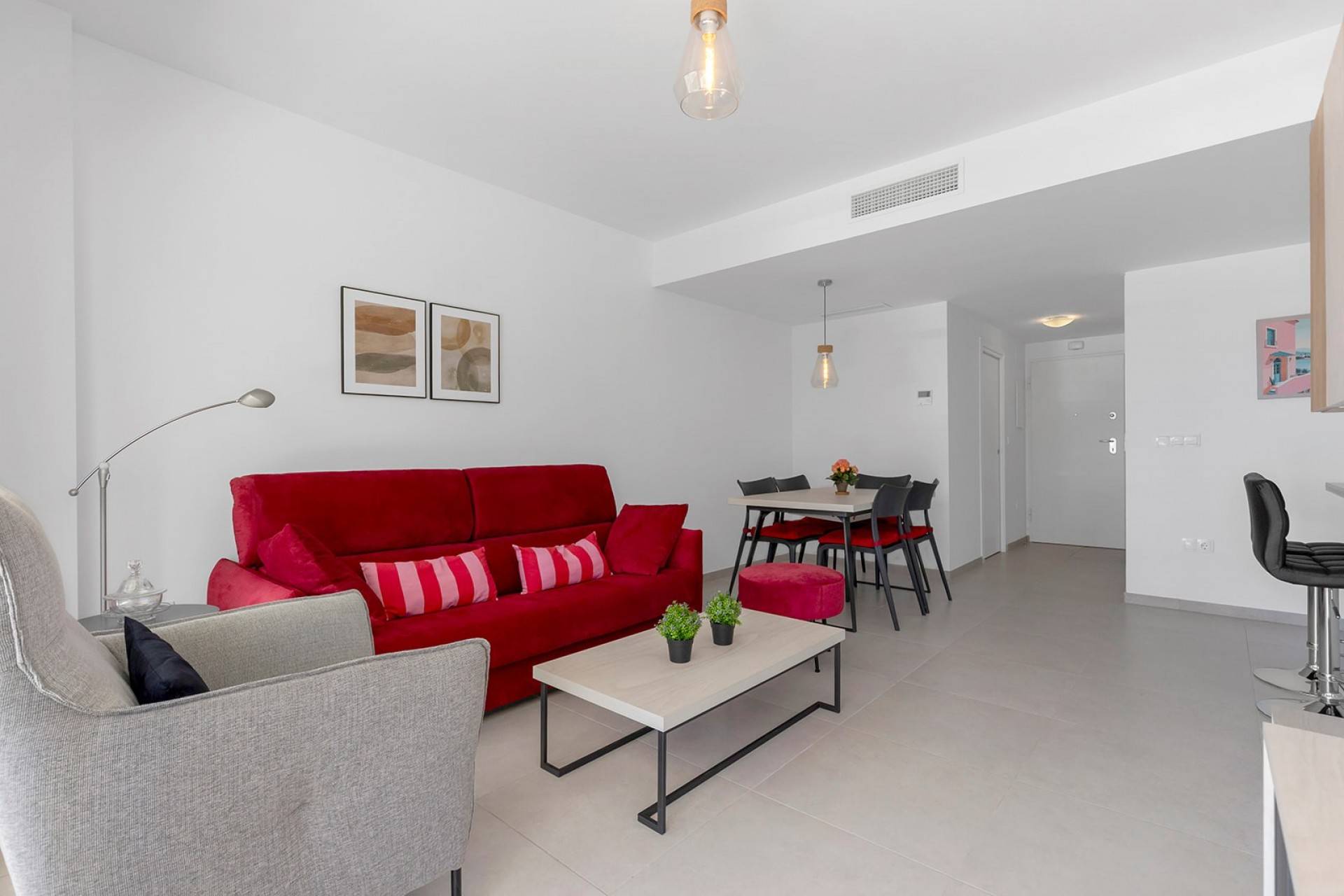 Second bedroom in ground-floor apartment, Los Dolses, Orihuela Costa