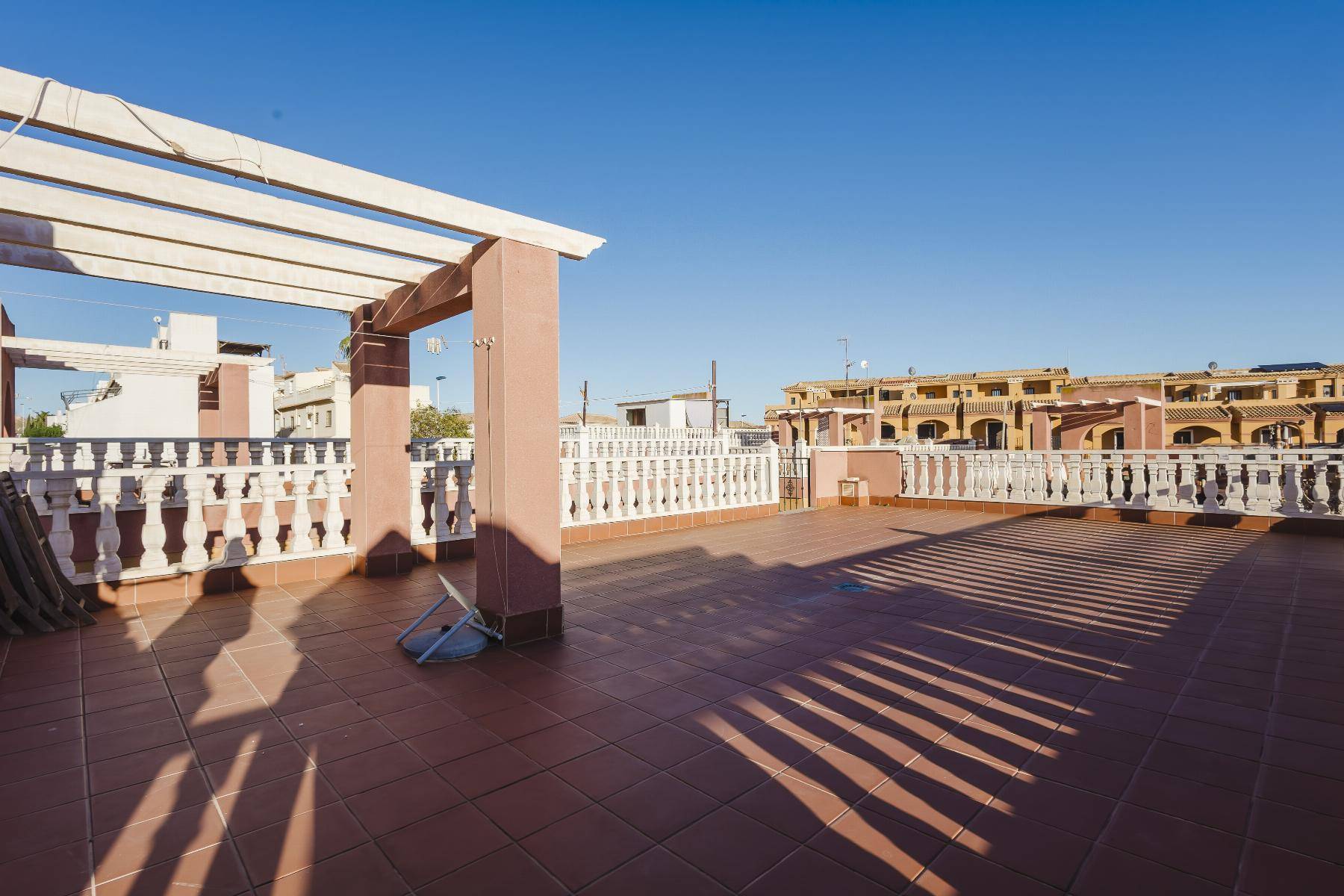 Furnished interior detail in 2-bedroom villa, Aguas Nuevas, Torrevieja