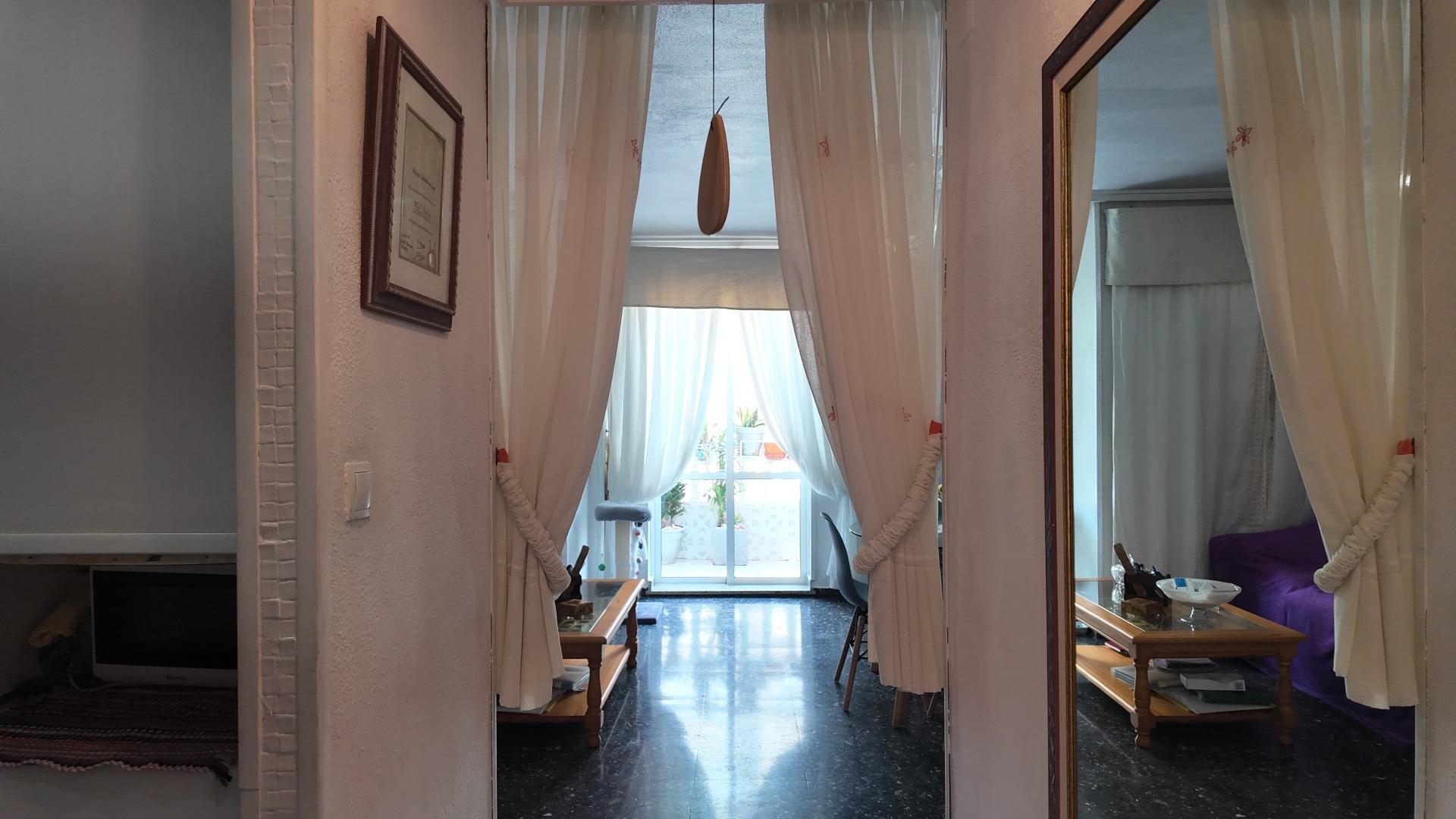 Living room with seating area in 2-bedroom apartment, Punta Prima, Torrevieja