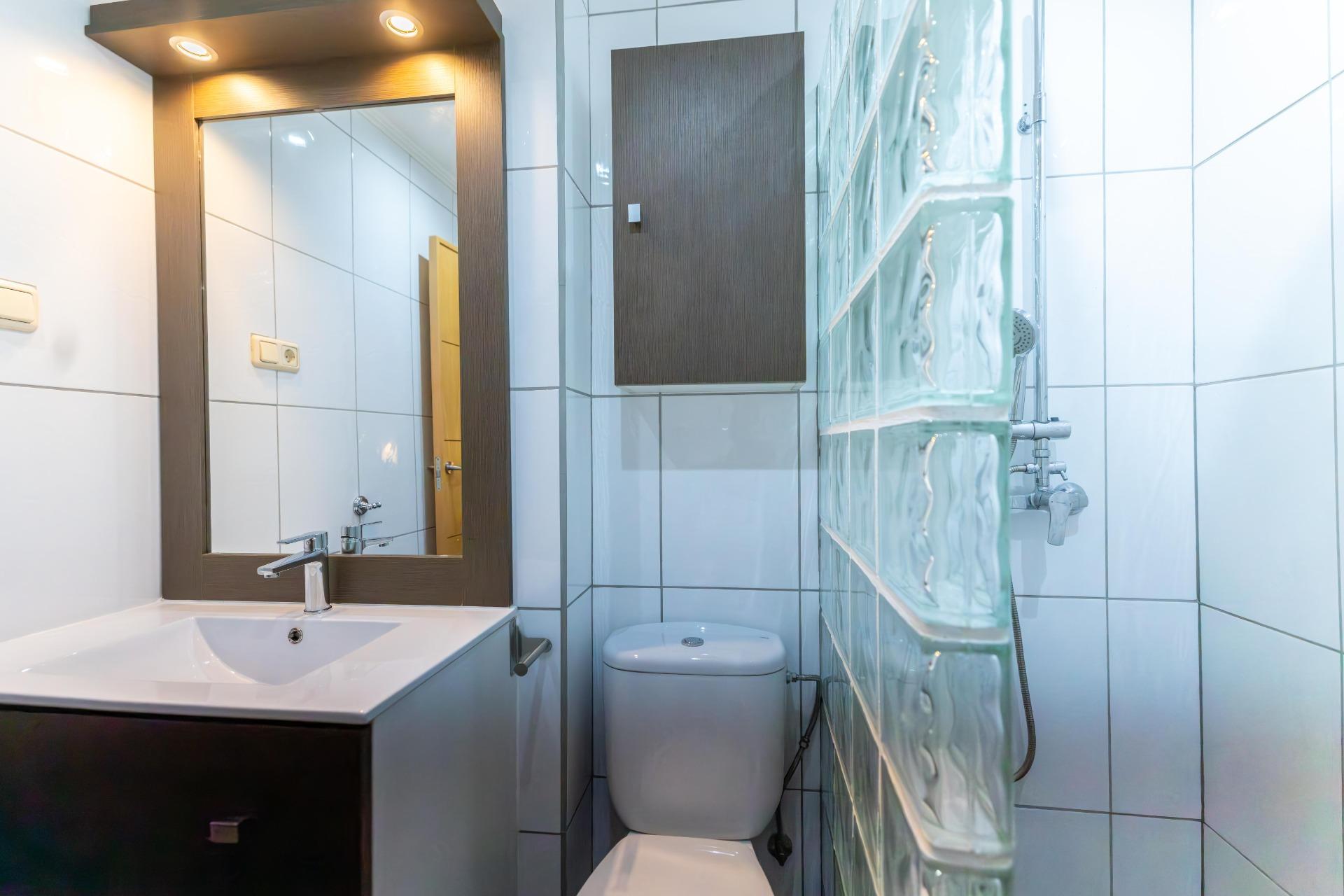 Internal hallway showing apartment layout, 1-bedroom apartment, El Acequión, Torrevieja