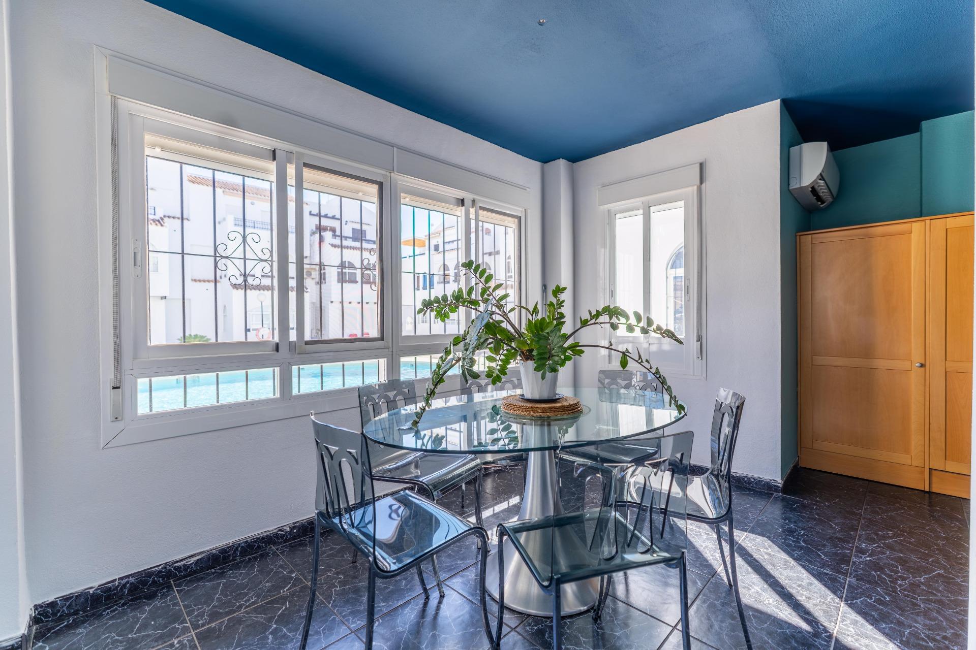 Entrance hall of ground-floor apartment at El Paraíso complex, El Acequión