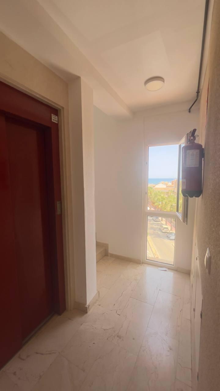 Bedroom interior detail in top-floor penthouse, Cabo Roig, Orihuela Costa
