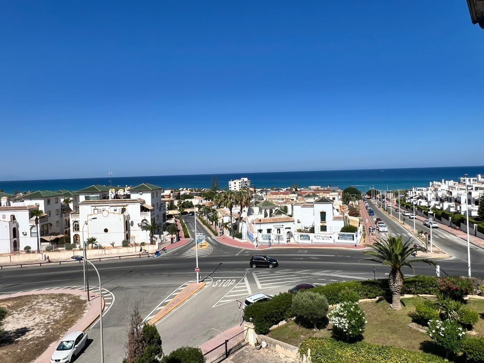Front exterior of residential block, Torre La Mata, Torrevieja