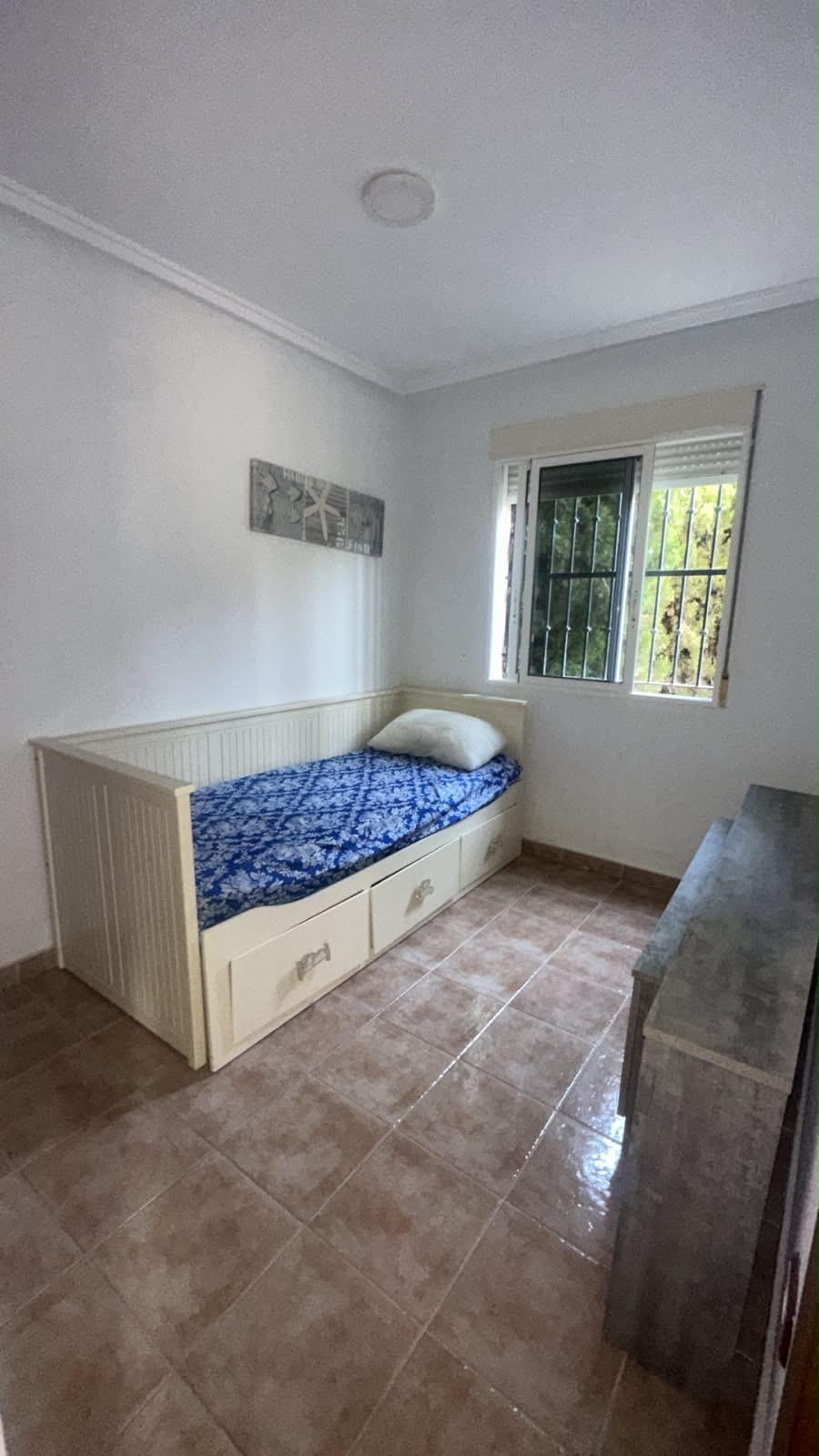 70m2 corner plot garden space, ground-floor bungalow, Torreblanca, Torrevieja