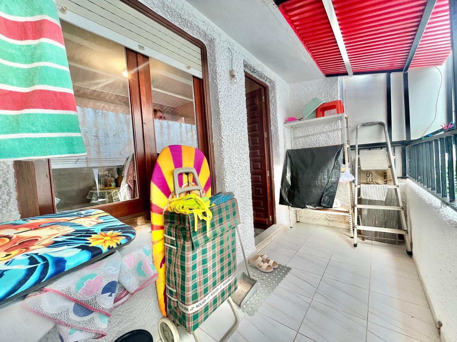 Internal staircase connecting two floors of duplex penthouse, Torrevieja