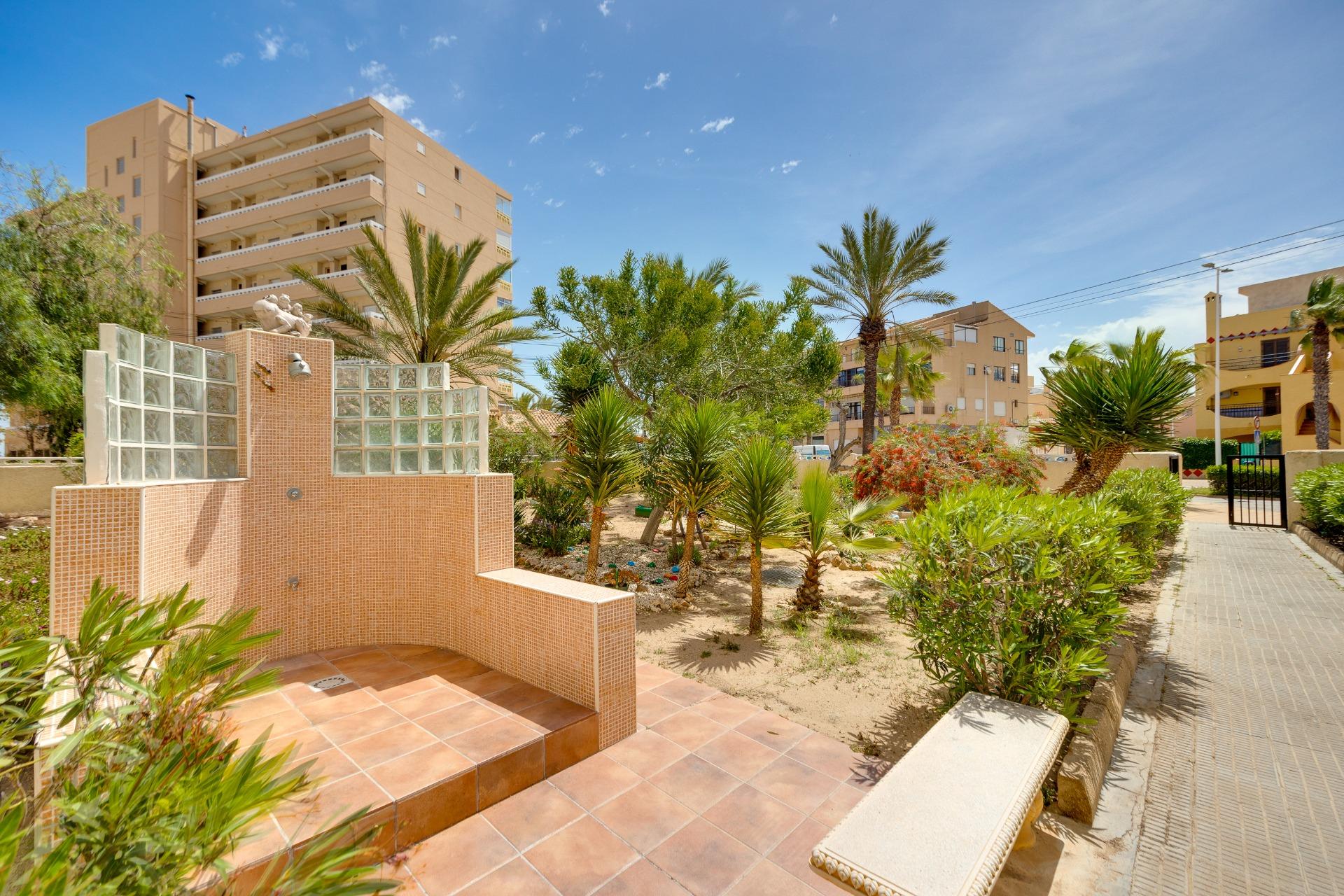 Kitchen appliances and wall cabinets in 1-bedroom apartment, La Mata, Torrevieja