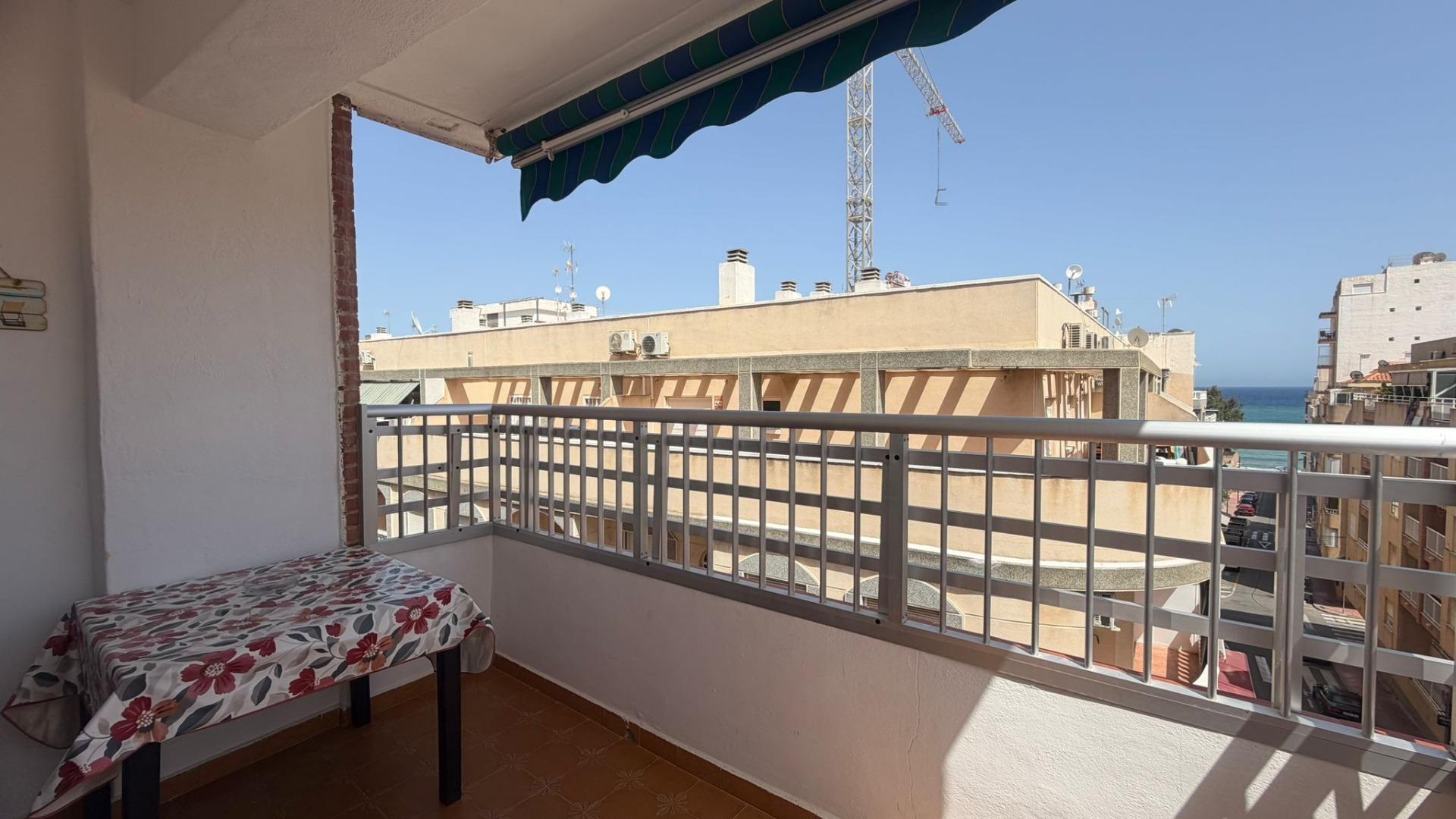 Lift lobby on residential floor, Playa de los Locos, Torrevieja