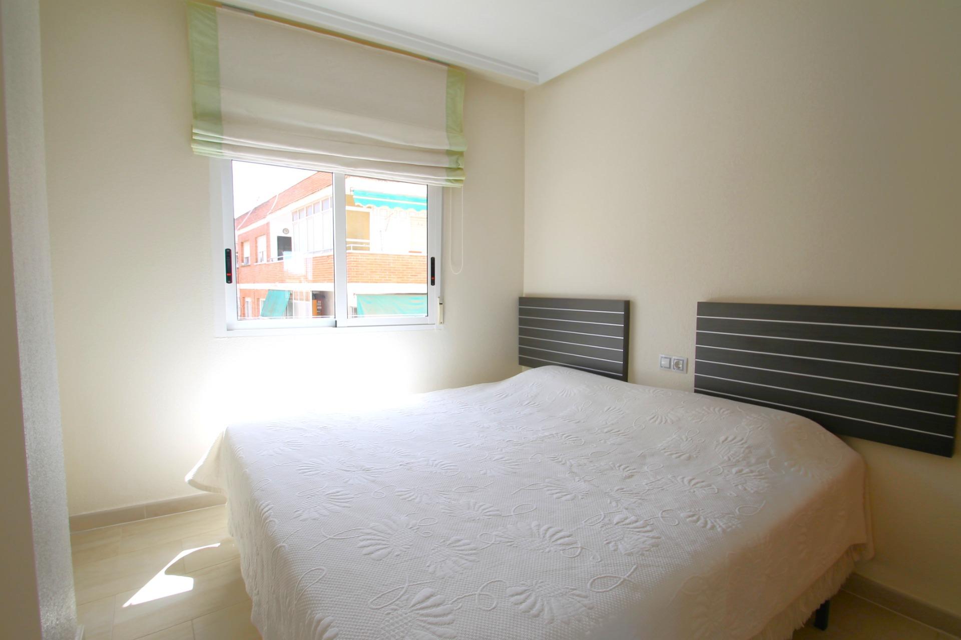 View from second-floor window of apartment in El Molino, Torrevieja
