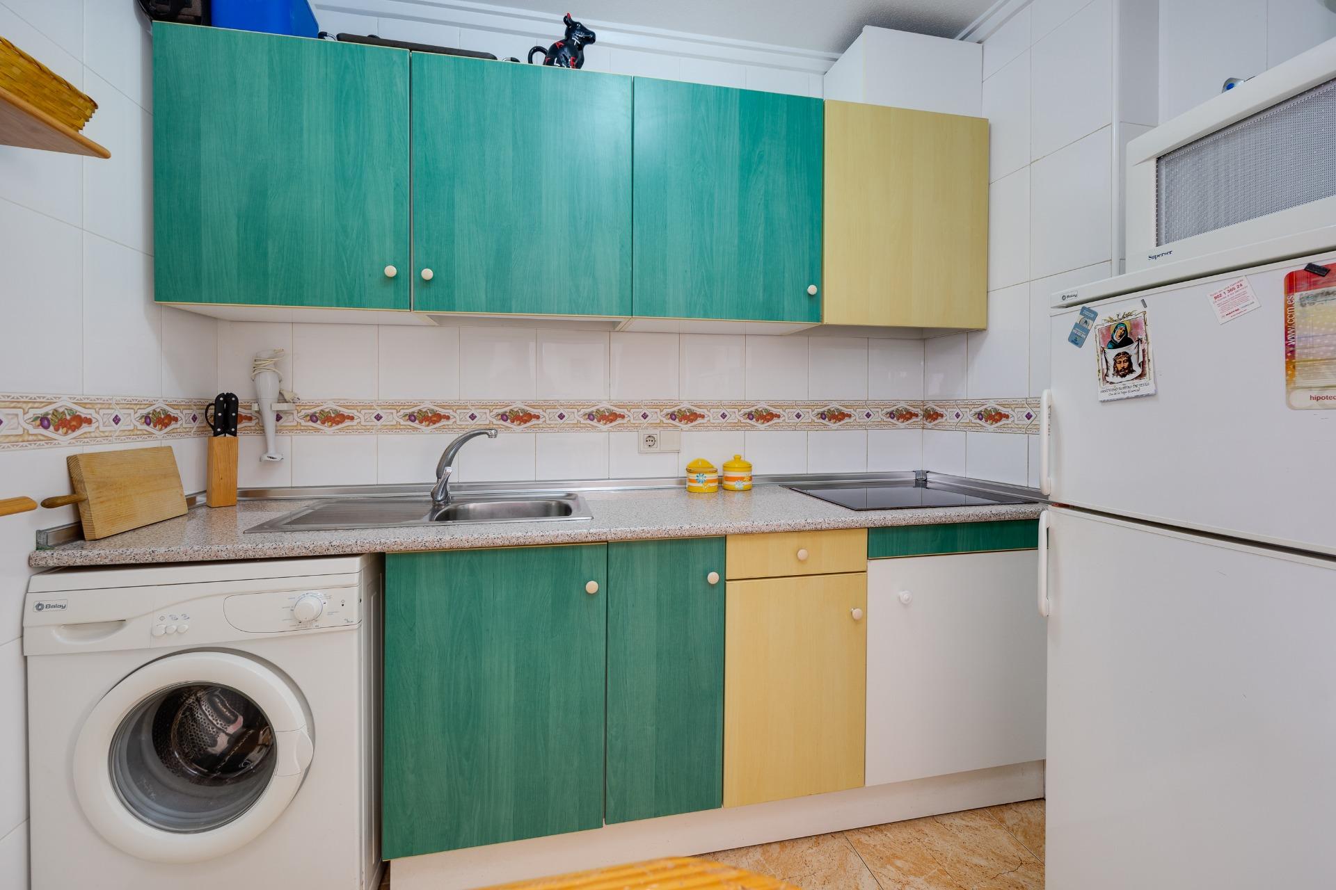 Interior corridor and room doors in top-floor penthouse, El Molino, Torrevieja