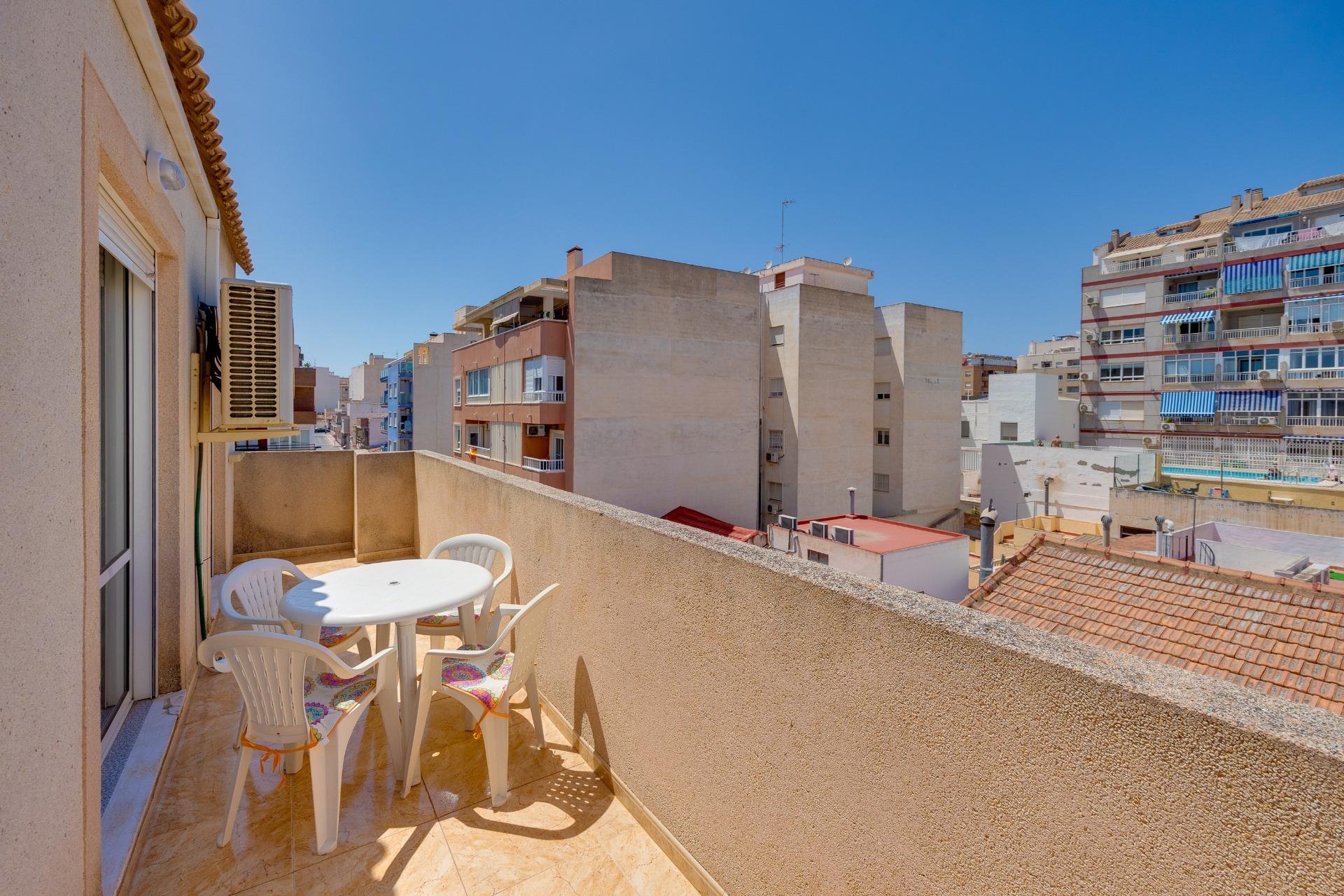 Double bedroom in 3-bedroom penthouse apartment, El Molino, Torrevieja