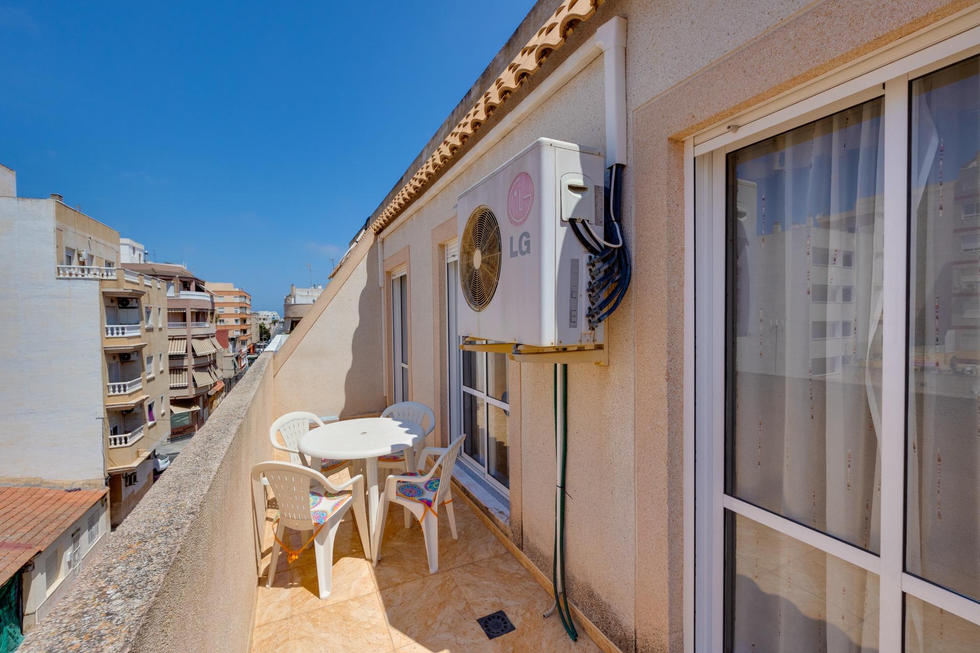 Third bedroom in top-floor penthouse, El Molino, Torrevieja