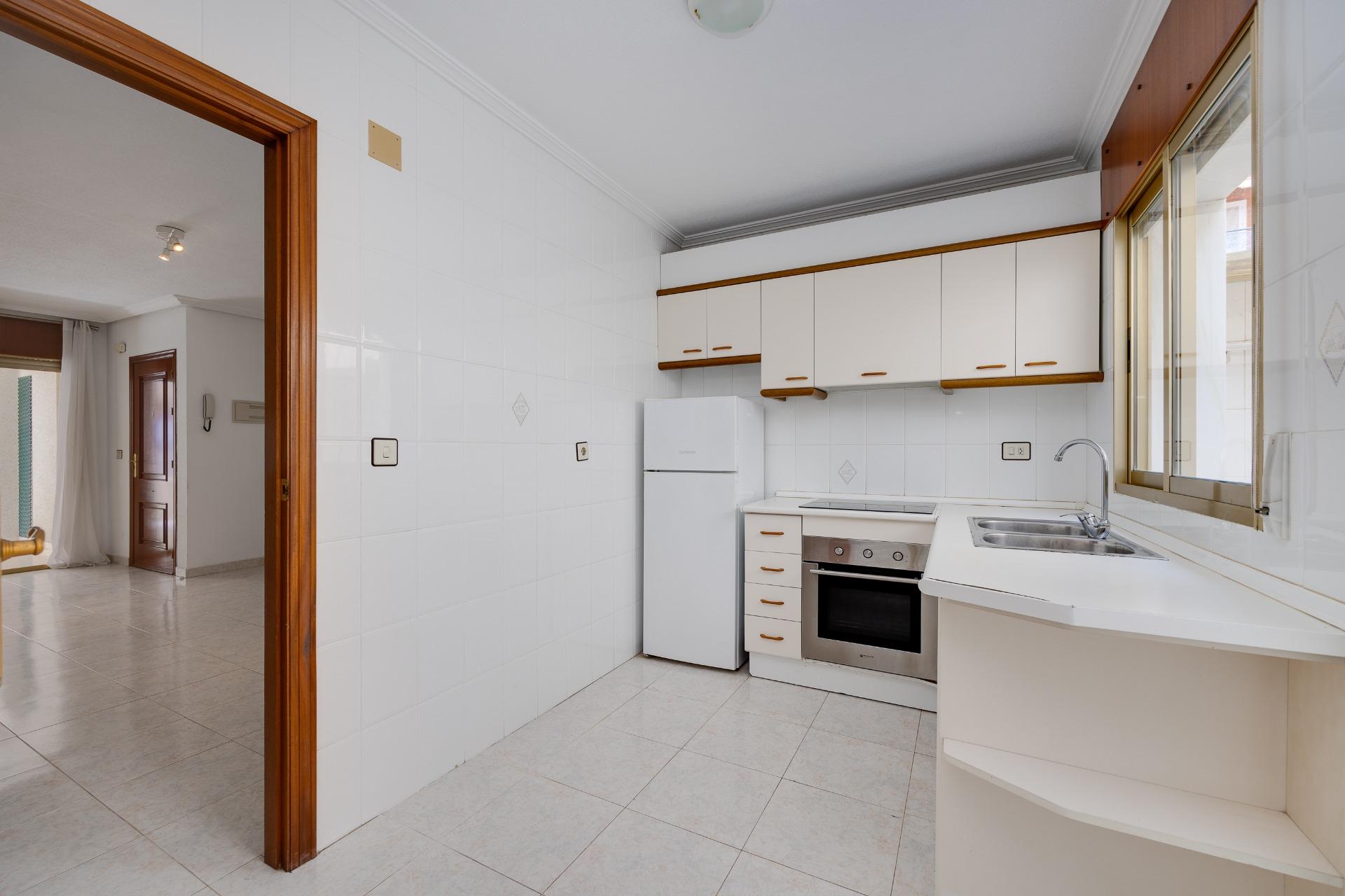 Living area with natural light in first-floor apartment, Acequion, Torrevieja